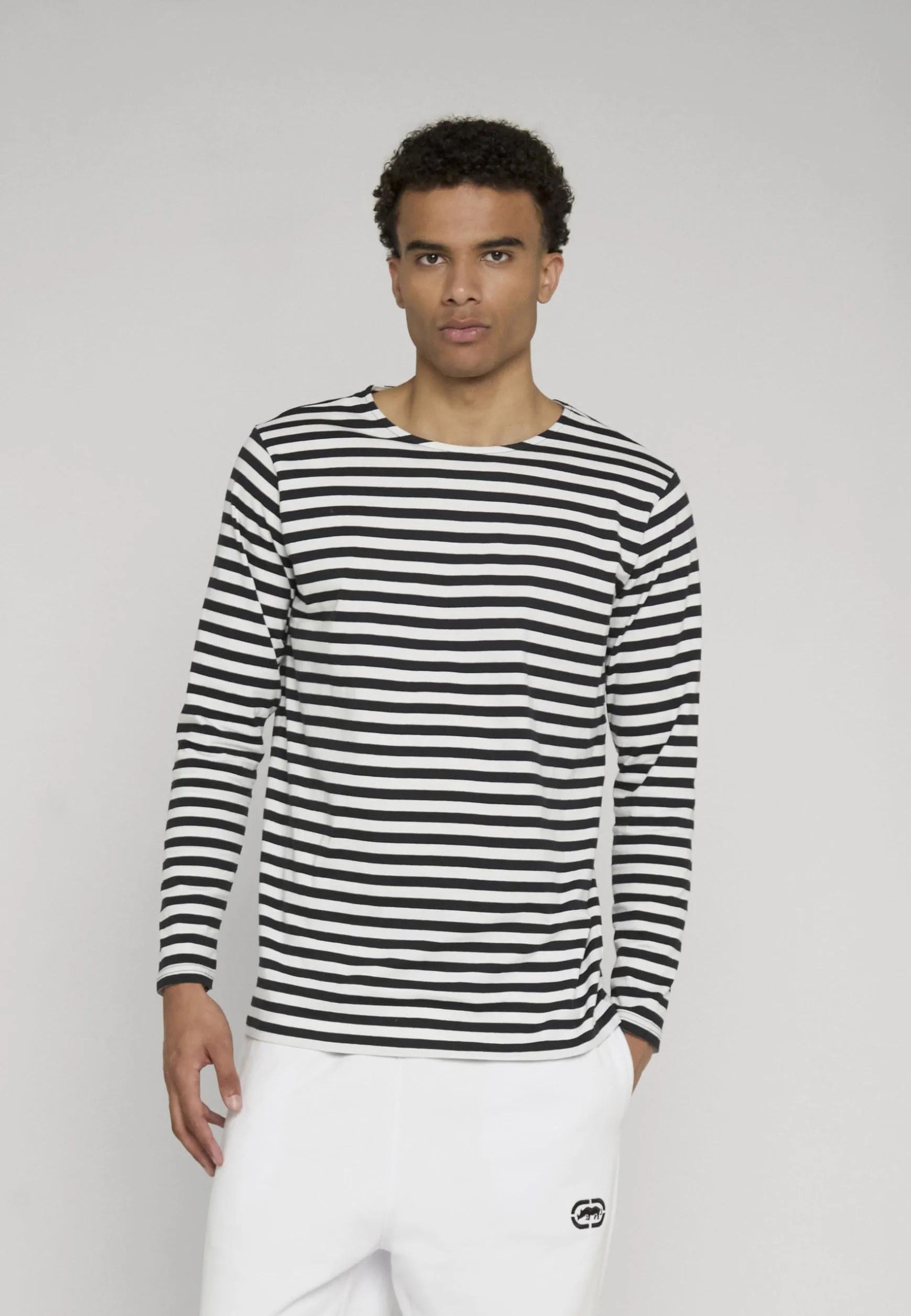 Urban Classics Koszulka Mężczyźni Regular Stripe Ls