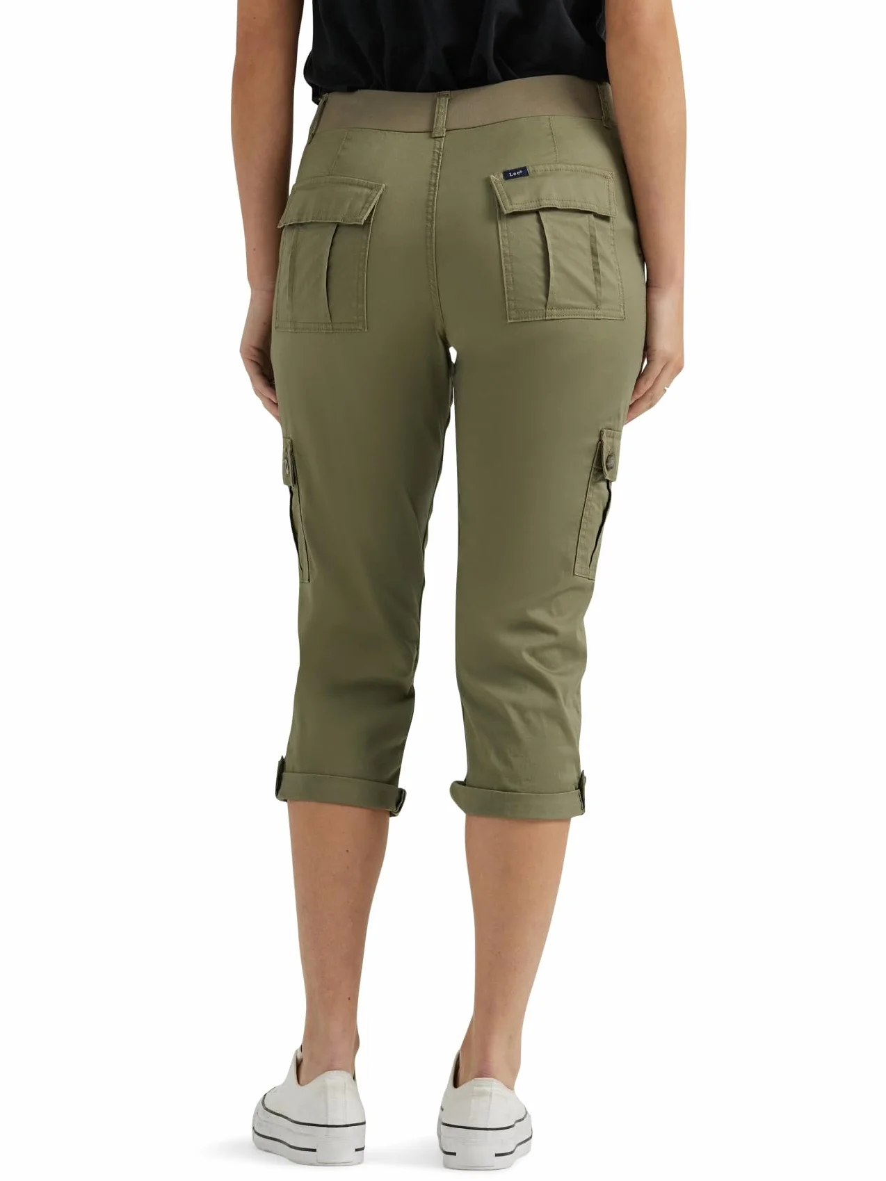 Lee Ultra Lux Comfort Z Elastycznymi Spodniami Cargo Capri - Spodnie Kobiety