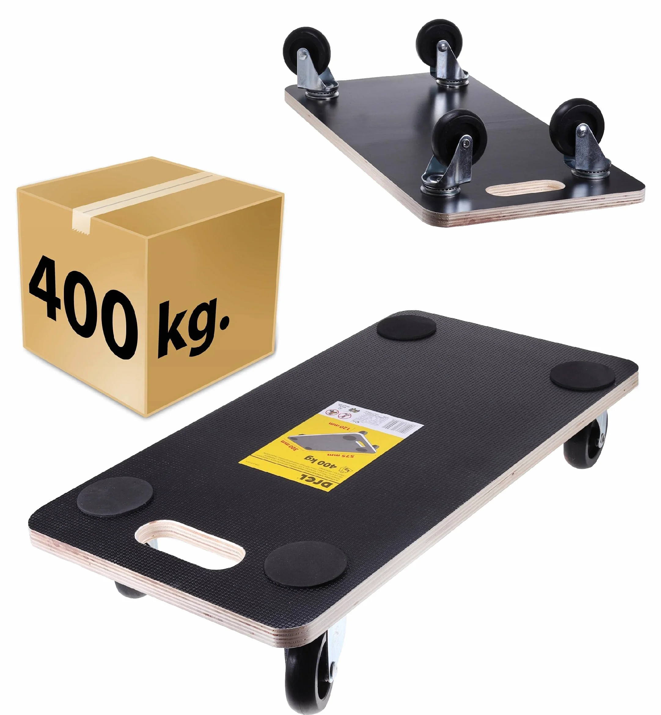 PLATFORMA MEBLI WÓZEK TRANSPORTOWY MAGAZYN 400 kg