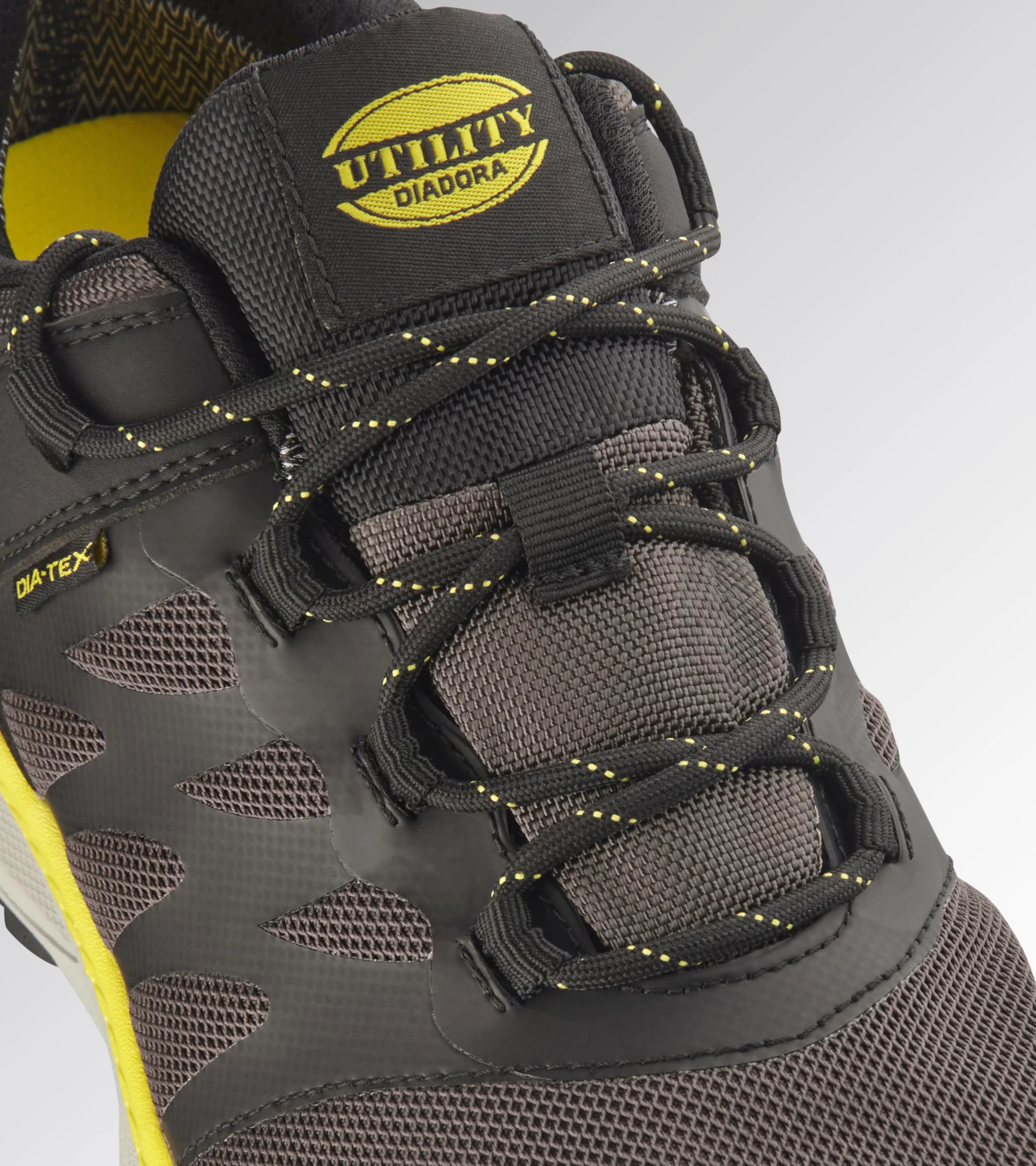 Diadora Utility Mieszane Freedom Low O6 SR Buty do ochrony przeciwpożarowej i bezpieczeństwa, Brązowy Szary Żółty Utility, 41 EU, Brązowo-szary żółty Utility, 41 EU