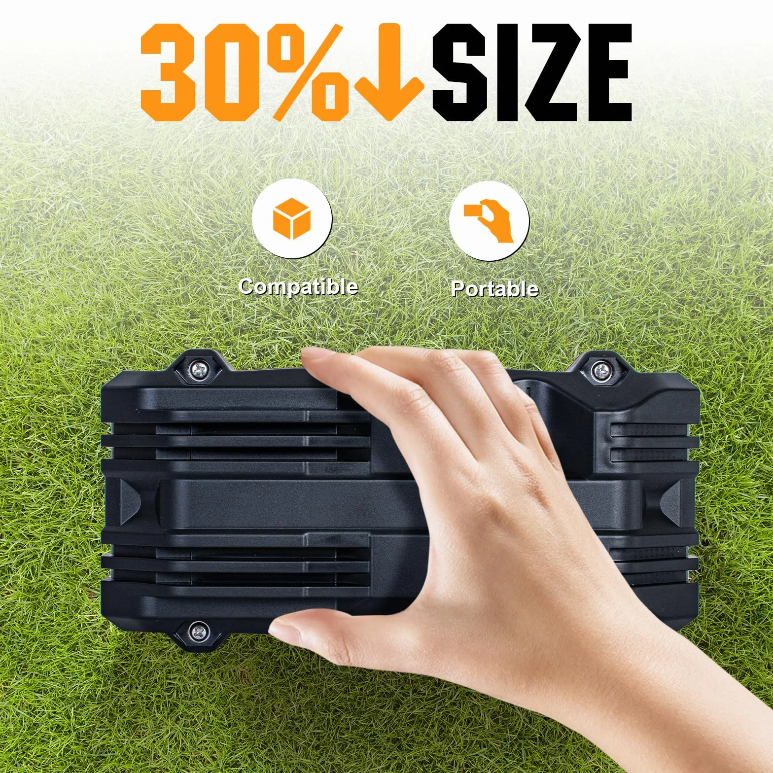 ECO-WORTHY LiFePO4 akumulator litowy 12 V, 20 Ah, do ponownego ładowania, 3000-15000 cyklów głębokich i ochrona BMS do silnika trollingowego, wózka inwalidzkiego, na kemping