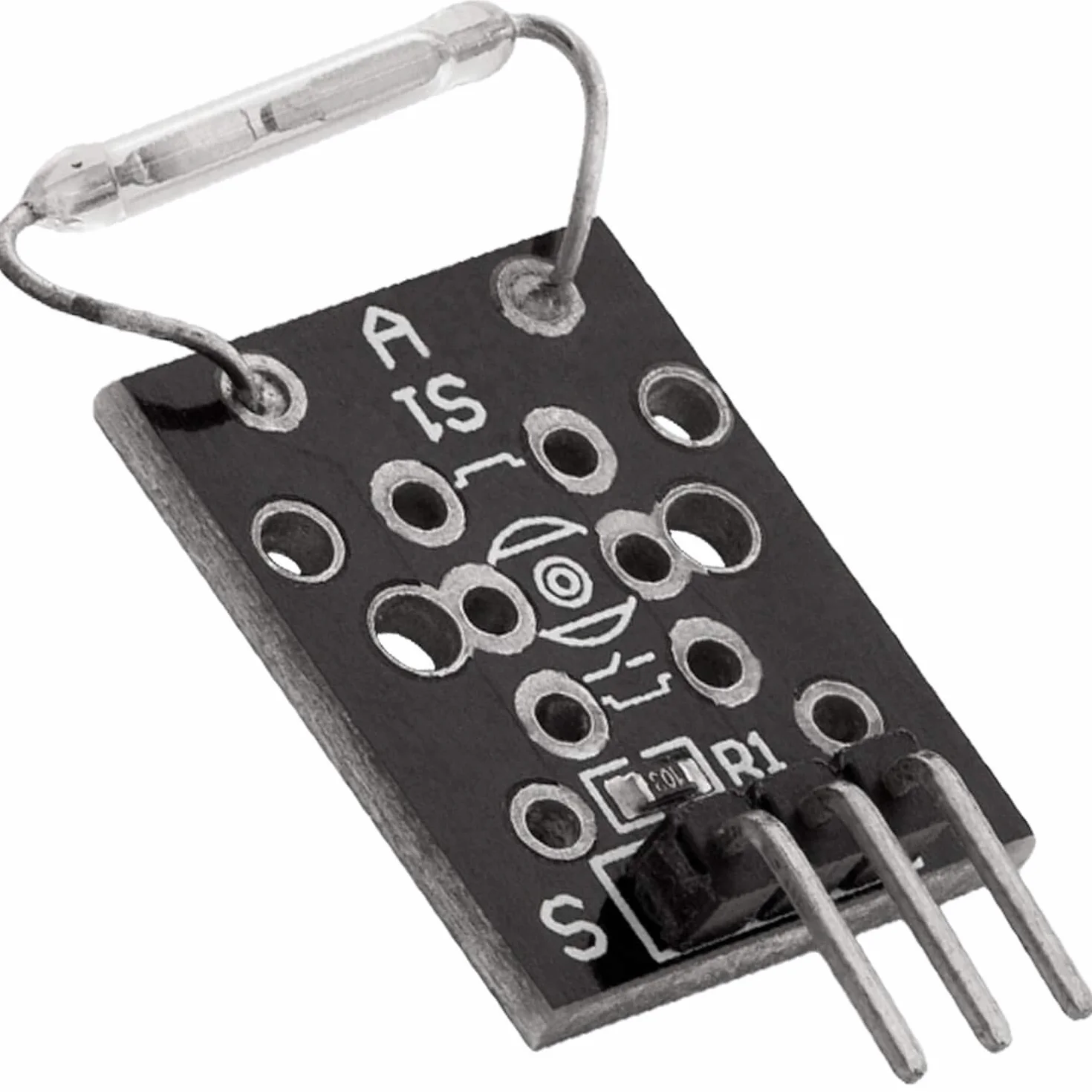 AZDelivery KY-021 Magnes Switch Mini Magnetic Reed Module Sensor kompatybilny z Arduino i Raspberry Pi w tym eBook!
