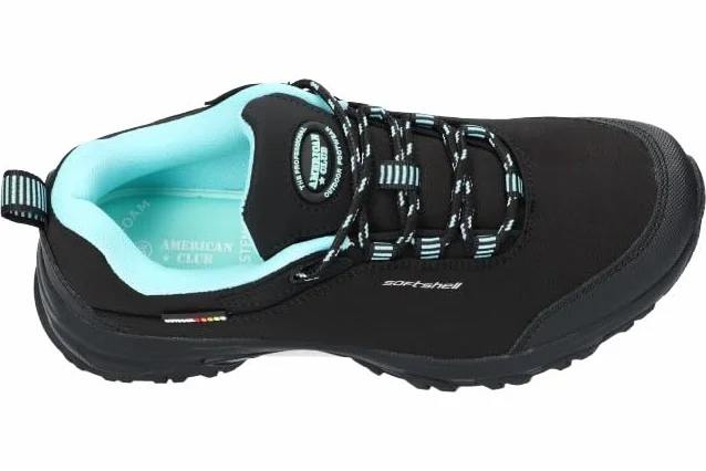 WT245 ORYGINALNE SOLIDNE TREKKINGI LEKKIE SPORTOWE BUTY DAMSKIE SOFTSHELL BM 36