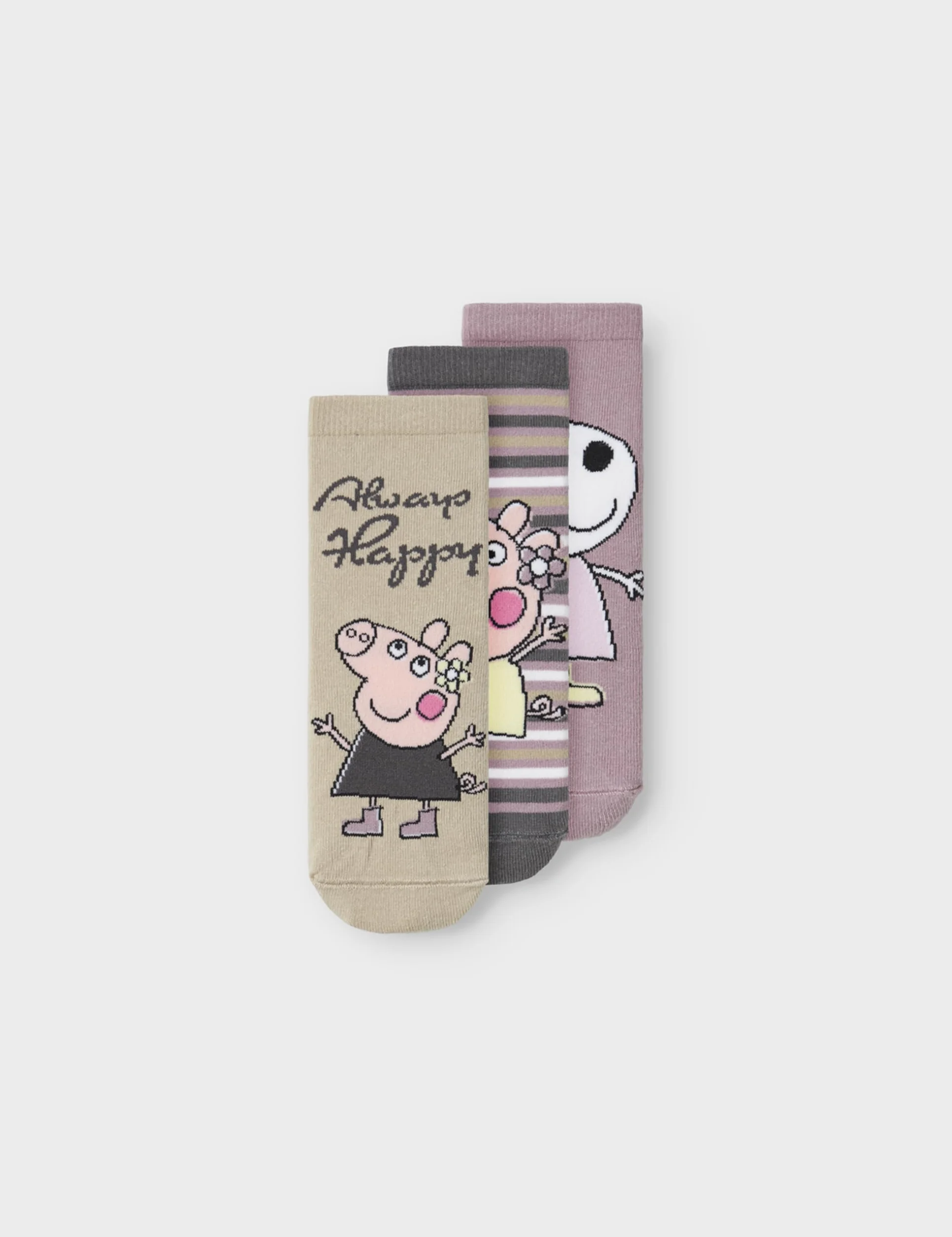 Nmfdassa Peppapig 3P Sock Cplg skarpety, dziki bez, 31