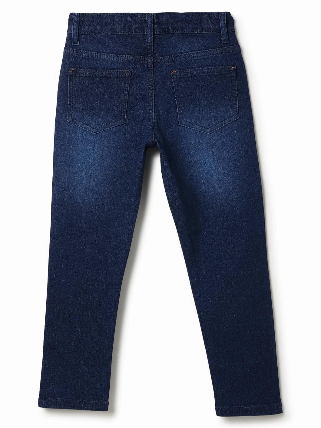 Tales & Stories Chłopięce dżinsy slim fit | stylowe spodnie ze średnim stanem z 5 kieszeniami | trwała bawełna denim lycra z zapięciem na guziki | odzież codzienna