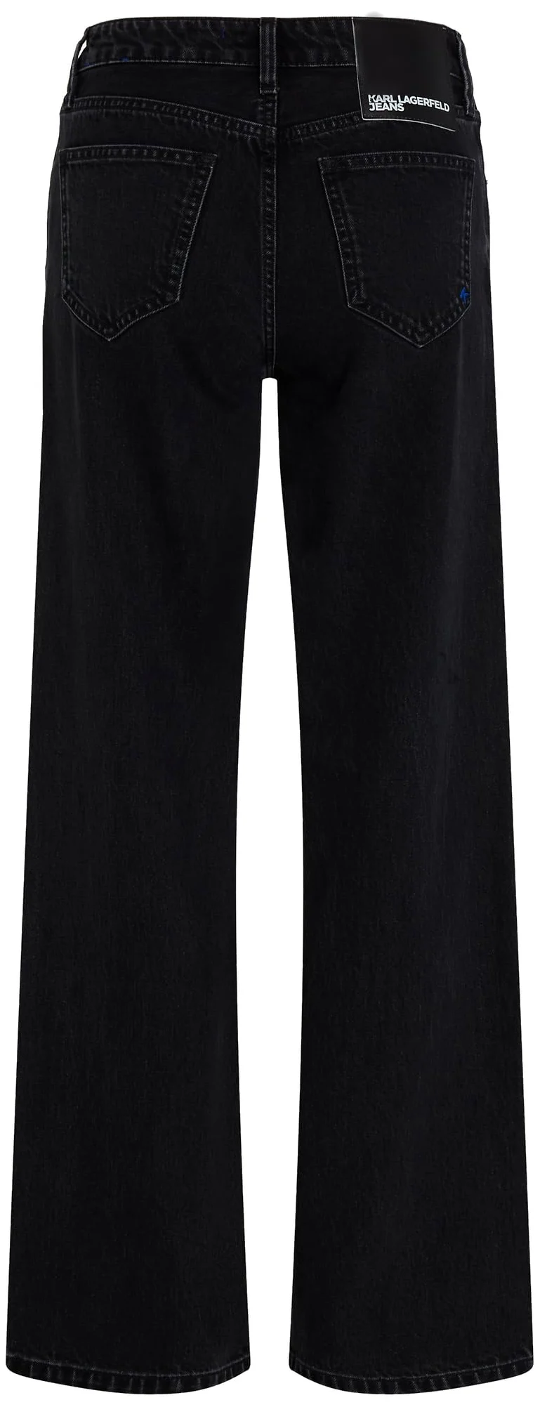Karl Lagerfeld Jeans, Damskie, Średni Stan, Luźne Denim, Luźna Nogawka