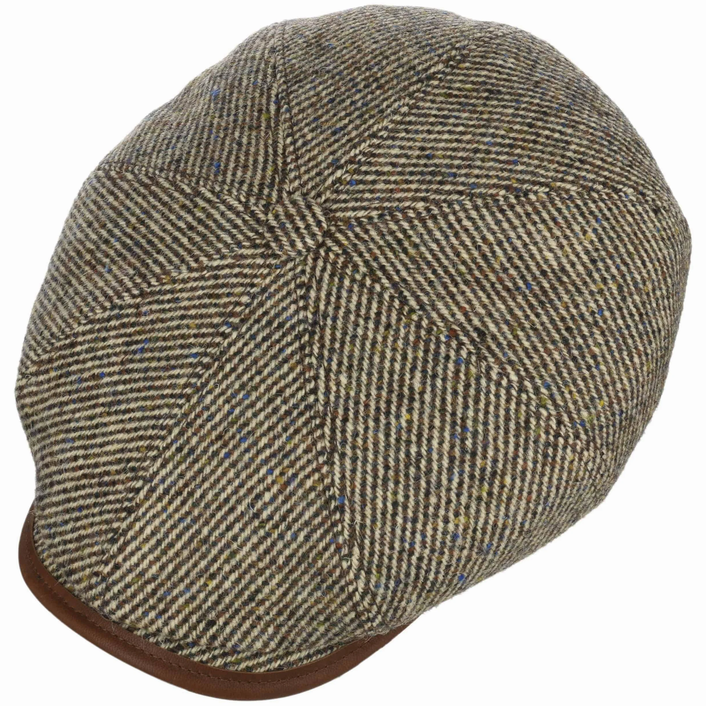 Stetson Kaszkiet Hatteras LiftonMężczyźni - Made in Germany czapka gawroszka z daszkiem wełniana daszkiem, podszewką jesień-zima Zima
