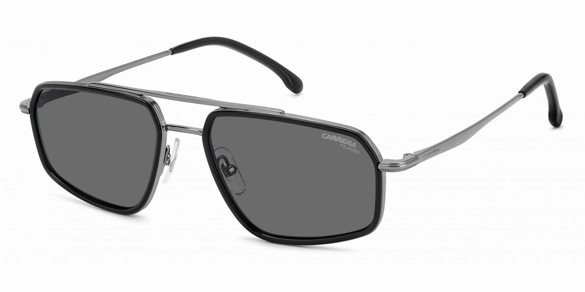 CARRERA 338/S Okulary Słoneczne V81 DARK RUTHENIUM BLACK 58/18/145 Mężczyzna