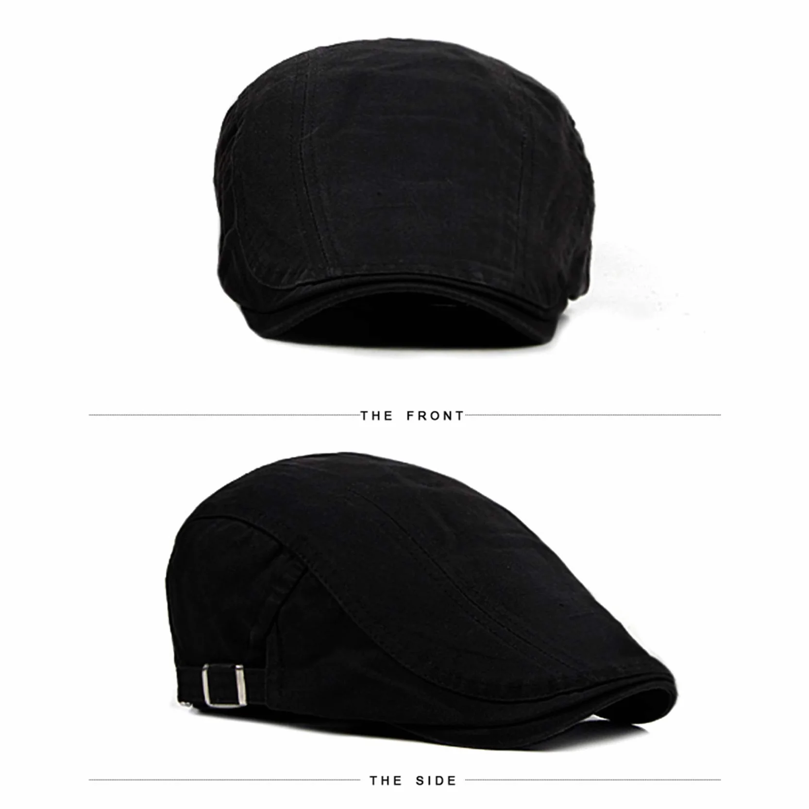 Męska Casual Flat Cap Kapelusz Newsboy Berets - Vintage Wiosna Jesień Sun Protect Kapelusze Myśliwskie Czapki Outdoorowe