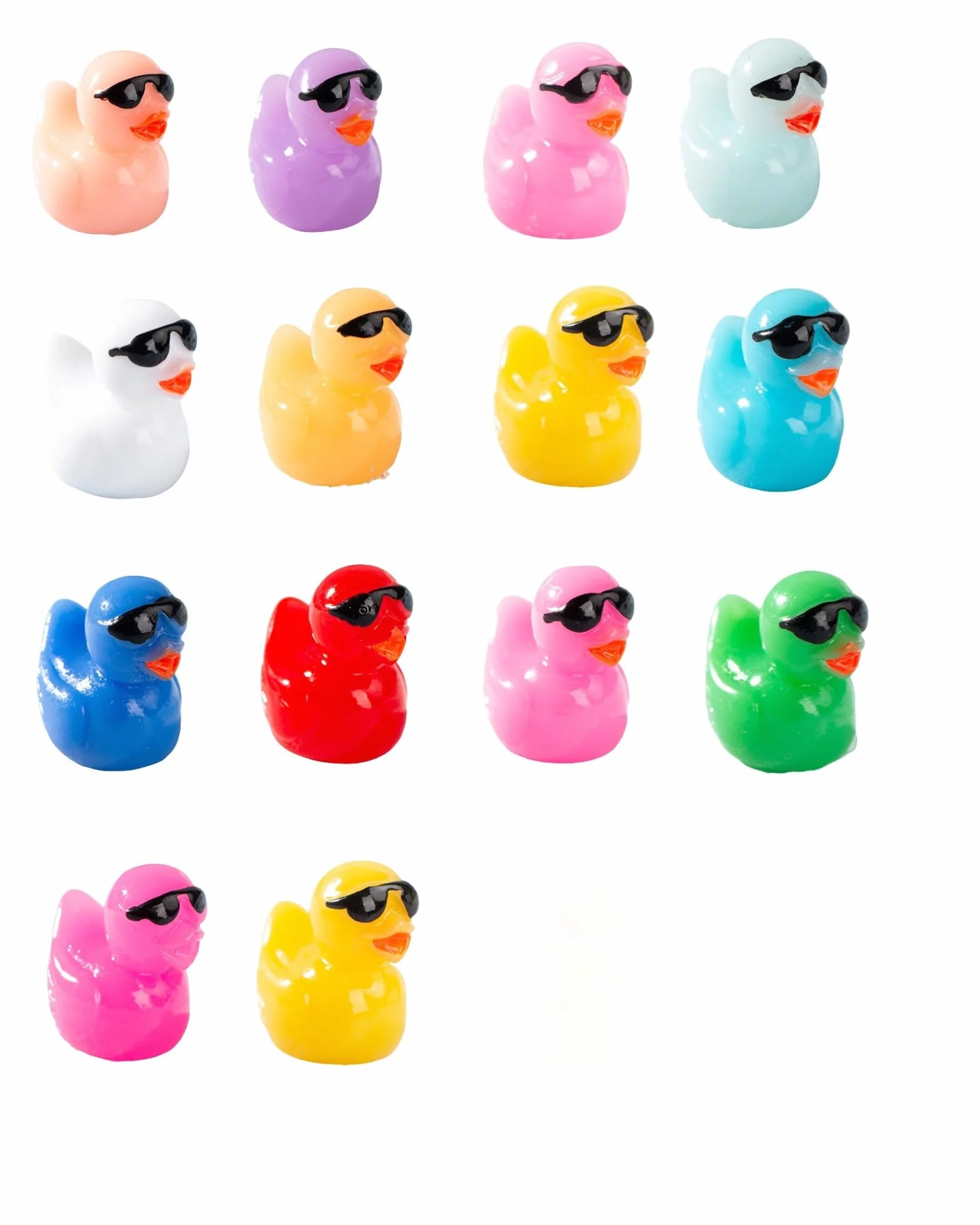 Zawieszki z motywem kaczki, kawaii, DIY, zawieszki do butów, 14 szt., 3D, kaczka, zwierzę, chodaki na przyjęcia urodzinowe, Jeden rozmiar, Tworzywo sztuczne, Bez kamieni szlachetnych