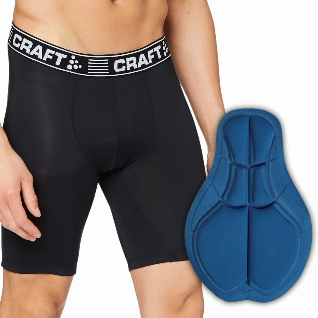 Craft Greatness Spodenki Rowerowe - Czarne/Białe, S