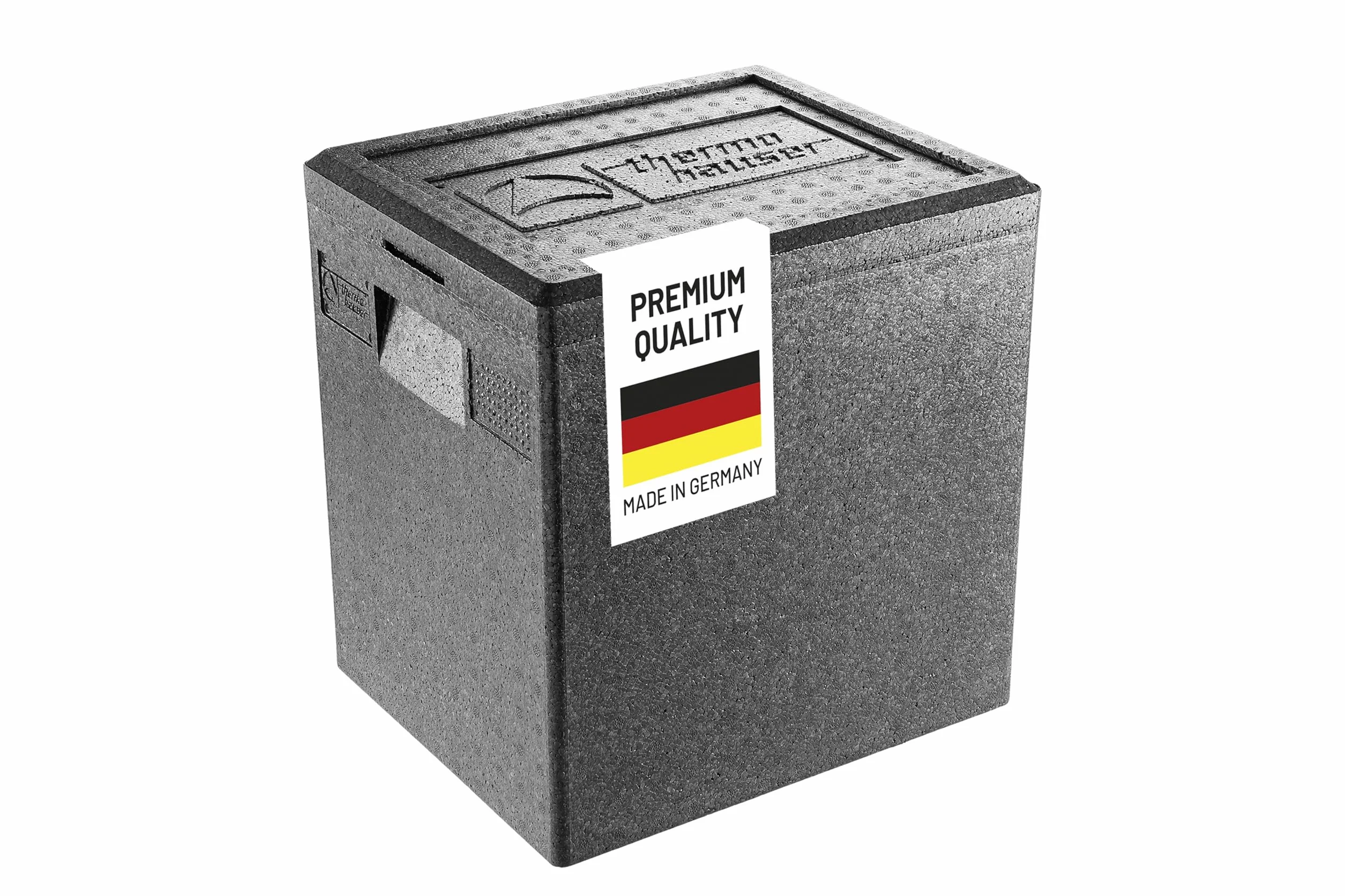 thermohauser EPP GN 1/2 pojemnik termiczny z pokrywką – pojemność 31 litrów – 39 x 33 x 41 cm