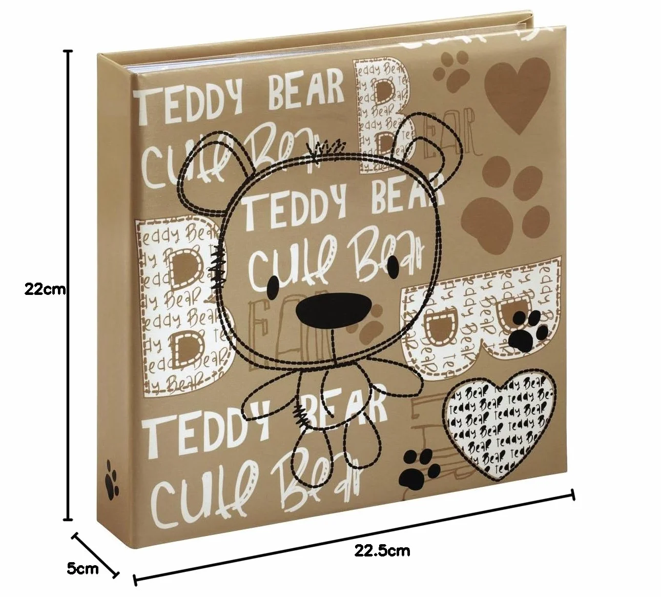 Hama 2174 Bernd Memo Album na 200 zdjęć, brązowy, 10 x 15 cm