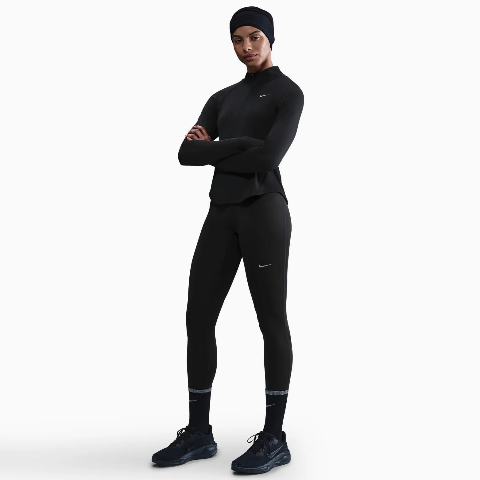 NIKE W Nk Df Tempo Hr 7/8 Tght - Leginsy Kobiety