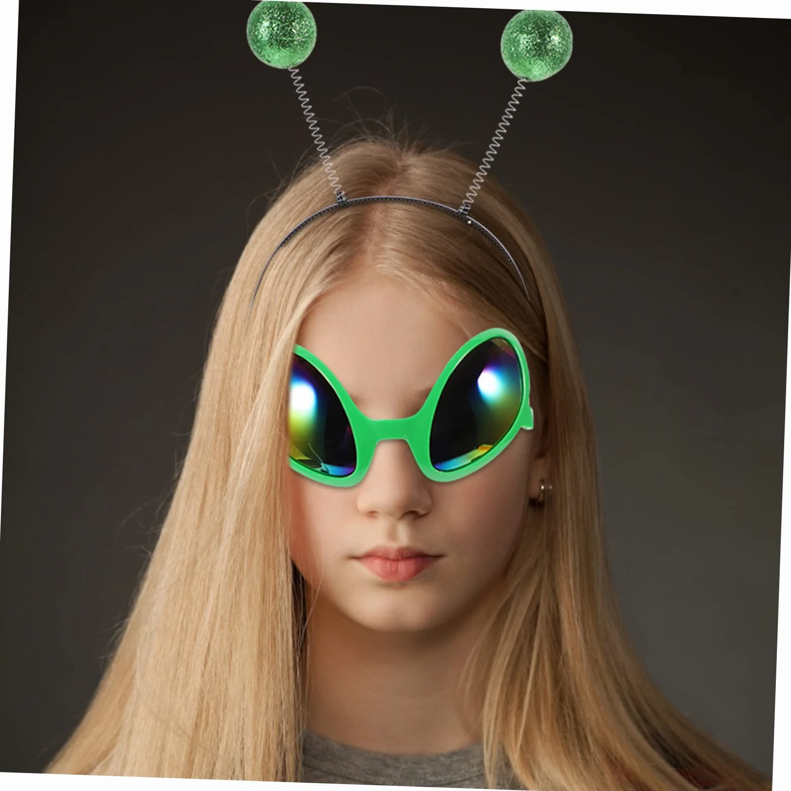 4szt Opaska Na Głowę Okulary Dekoracyjne Upominki Na Przyjęcie Na Festiwal Opaski Na Głowę Na Cosplay