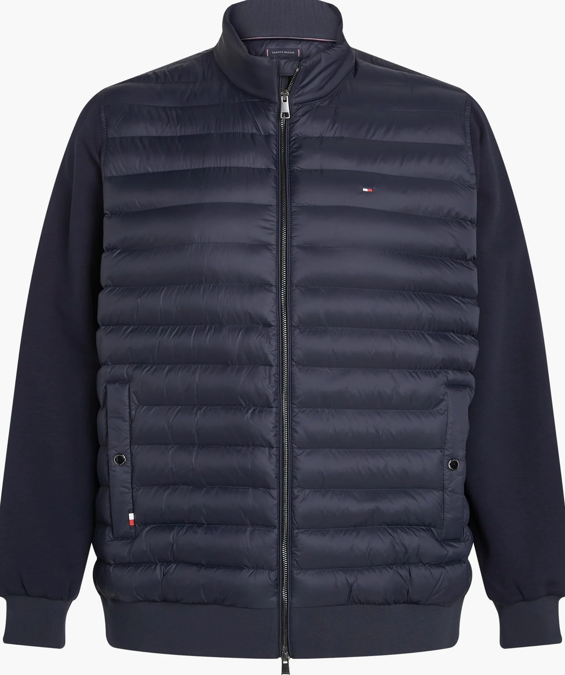 Tommy Hilfiger Bluza z zamkiem błyskawicznym Mężczyźni Bt-mix Stojak Na Media Cllr-b Mw0mw39138
