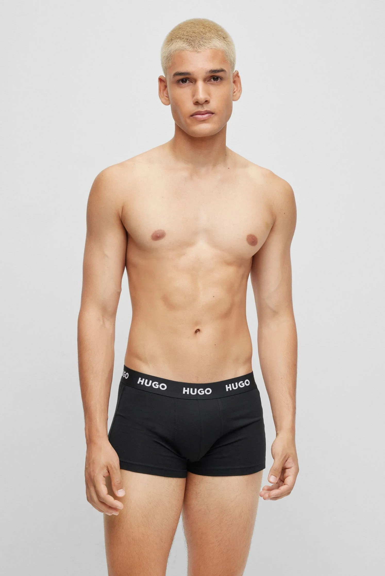 HUGO Bokserki (szorty) Mężczyźni TRUNK TRIPLET PACK