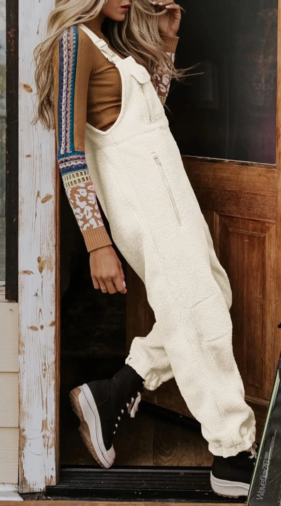 Ebifin Nowoczesny Kobiety Ebifin Fleece Overalls