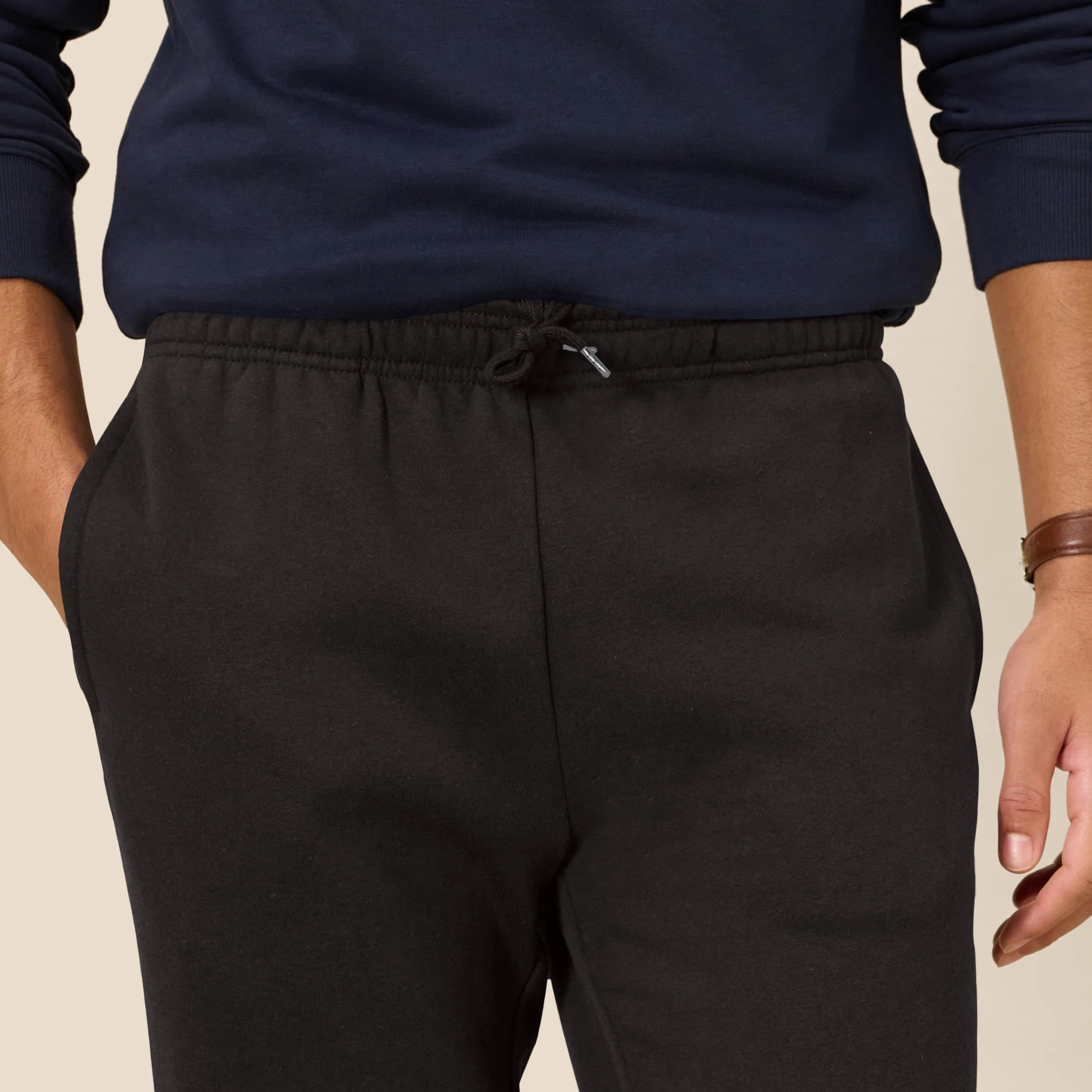 Amazon Essentials Mężczyźni Polarowe spodnie joggery