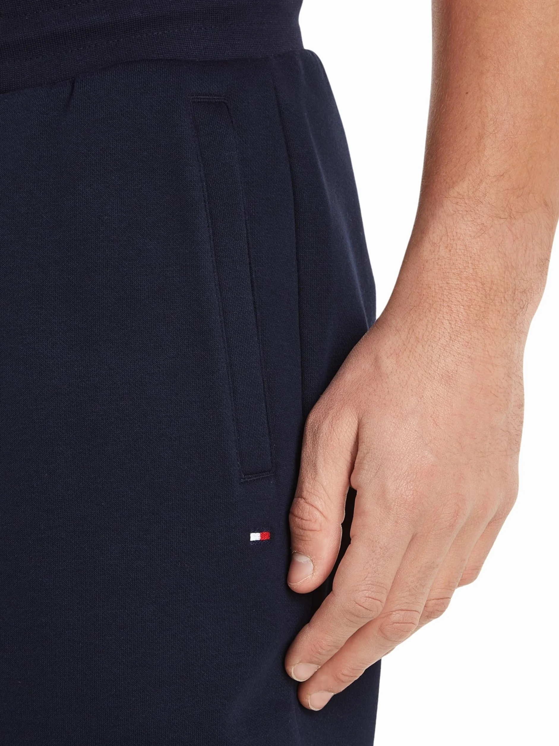Tommy Hilfiger Flag Logo Sweatpant Mw0mw36142 Spodnie dresowe Mężczyźni