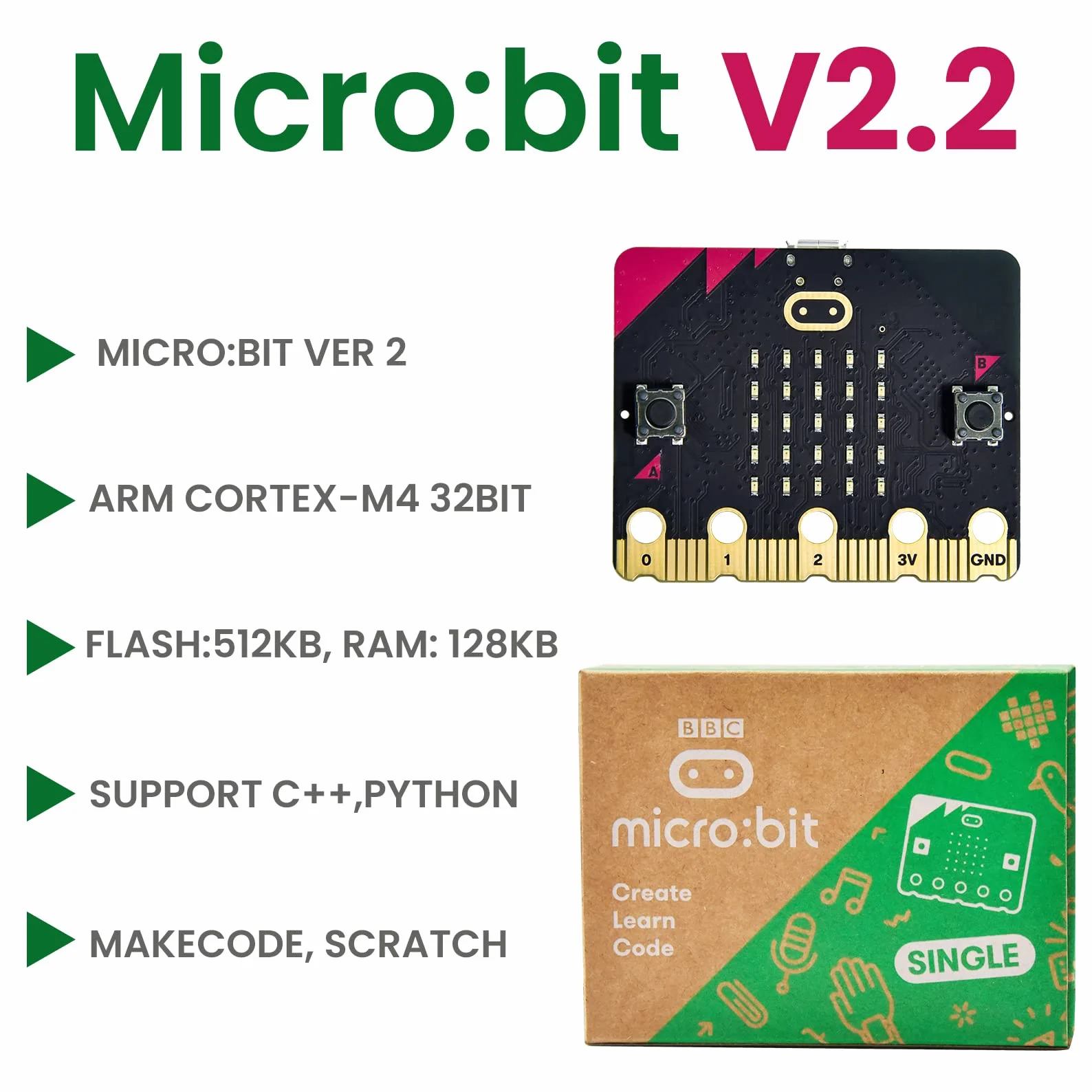 KEYESTUDIO 45 czujników, zestaw startowy z mikrofonem do BBC Microbit V2.2, czujnik Breakout Board,i2c LCD, czujnik gazu, poziom wody, przekaźnik itd. z kodowaniem tutorials, dla dzieci i dorosłych