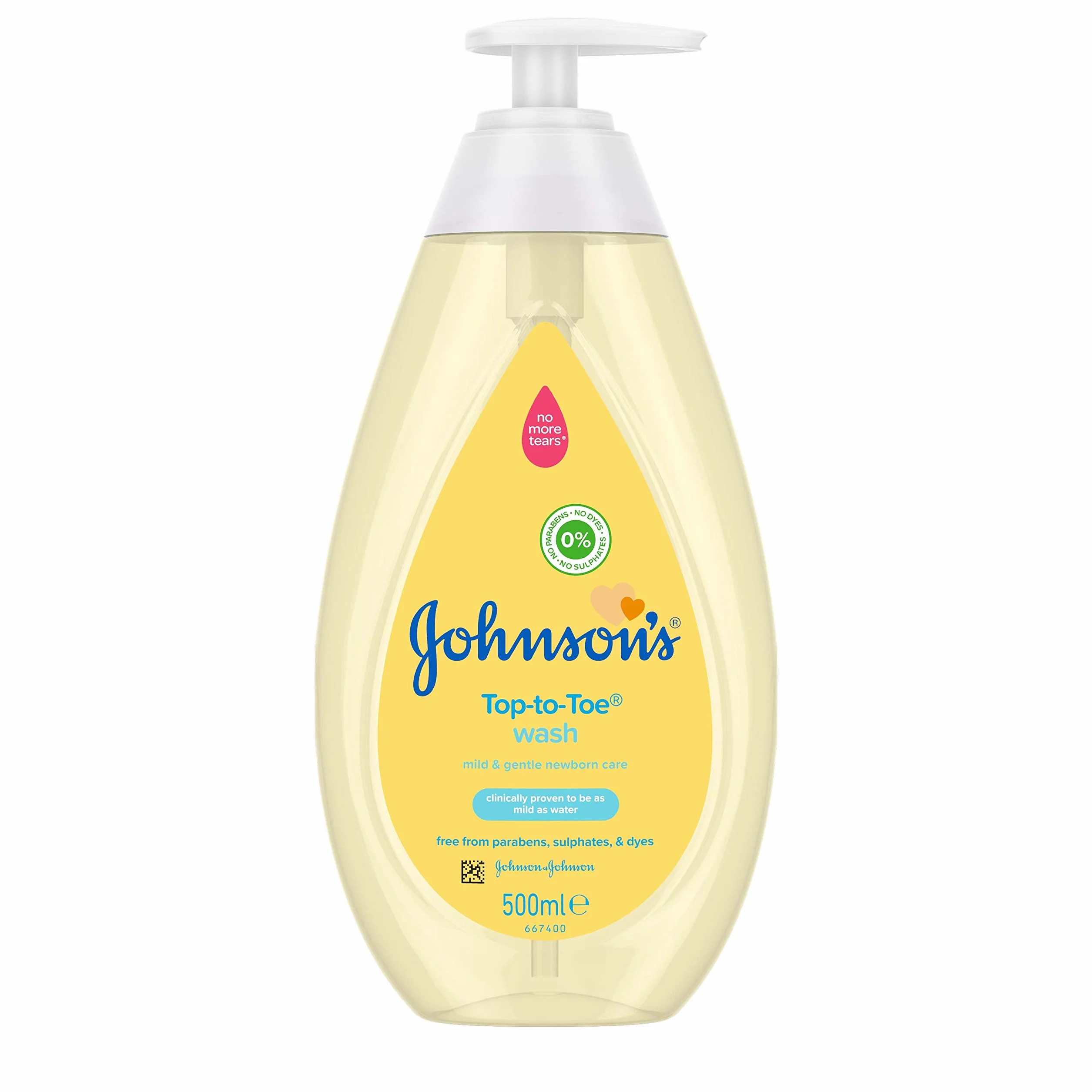 Johnson's Baby kąpiel, "Top to Toe", 500 ml