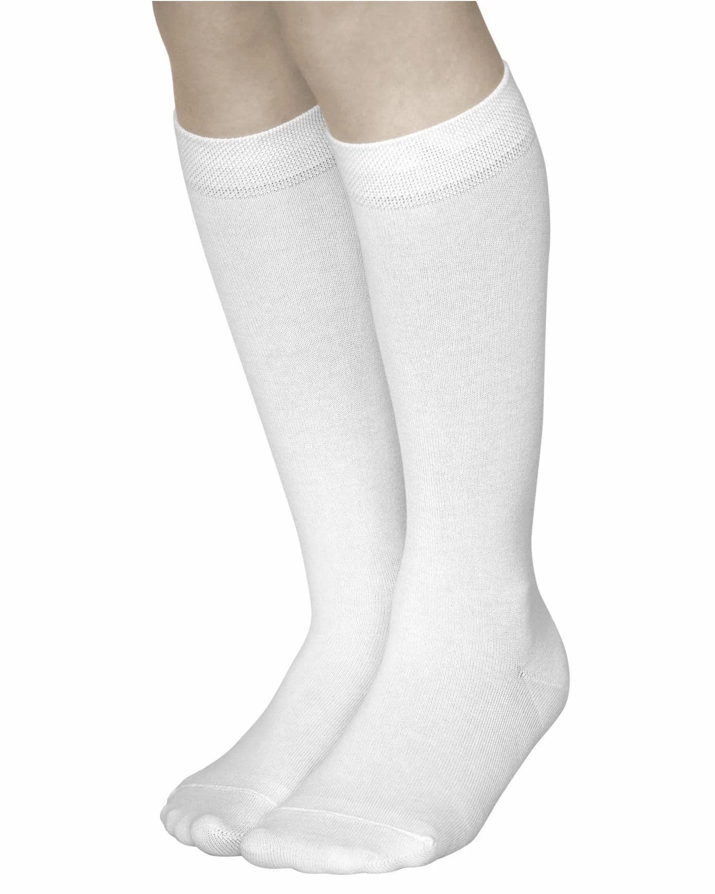 VITSOCKS Podkolanówki Bawełniane Dziecięce Unisex (3 PARY) Cienkie Miękkie Lekkie