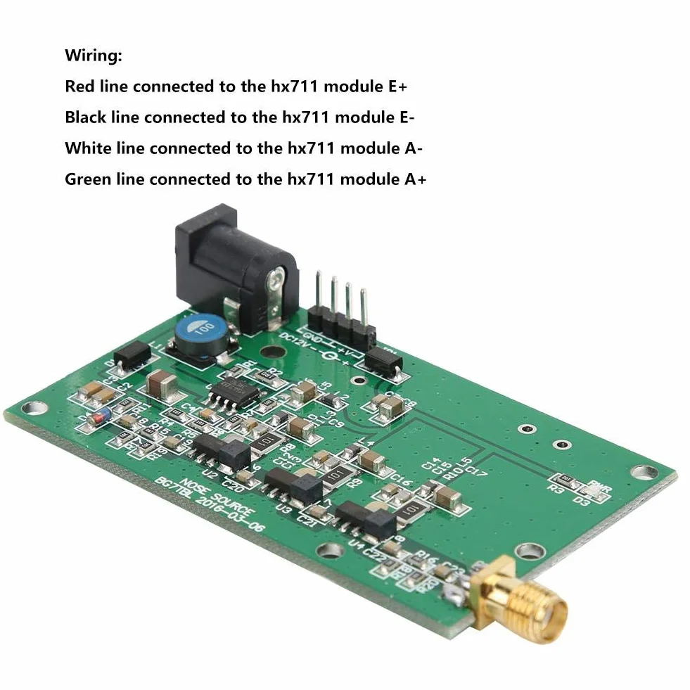 Noise Source Board moduł generatora sygnału szumu DC12V 0,3~1A źródło napięcia