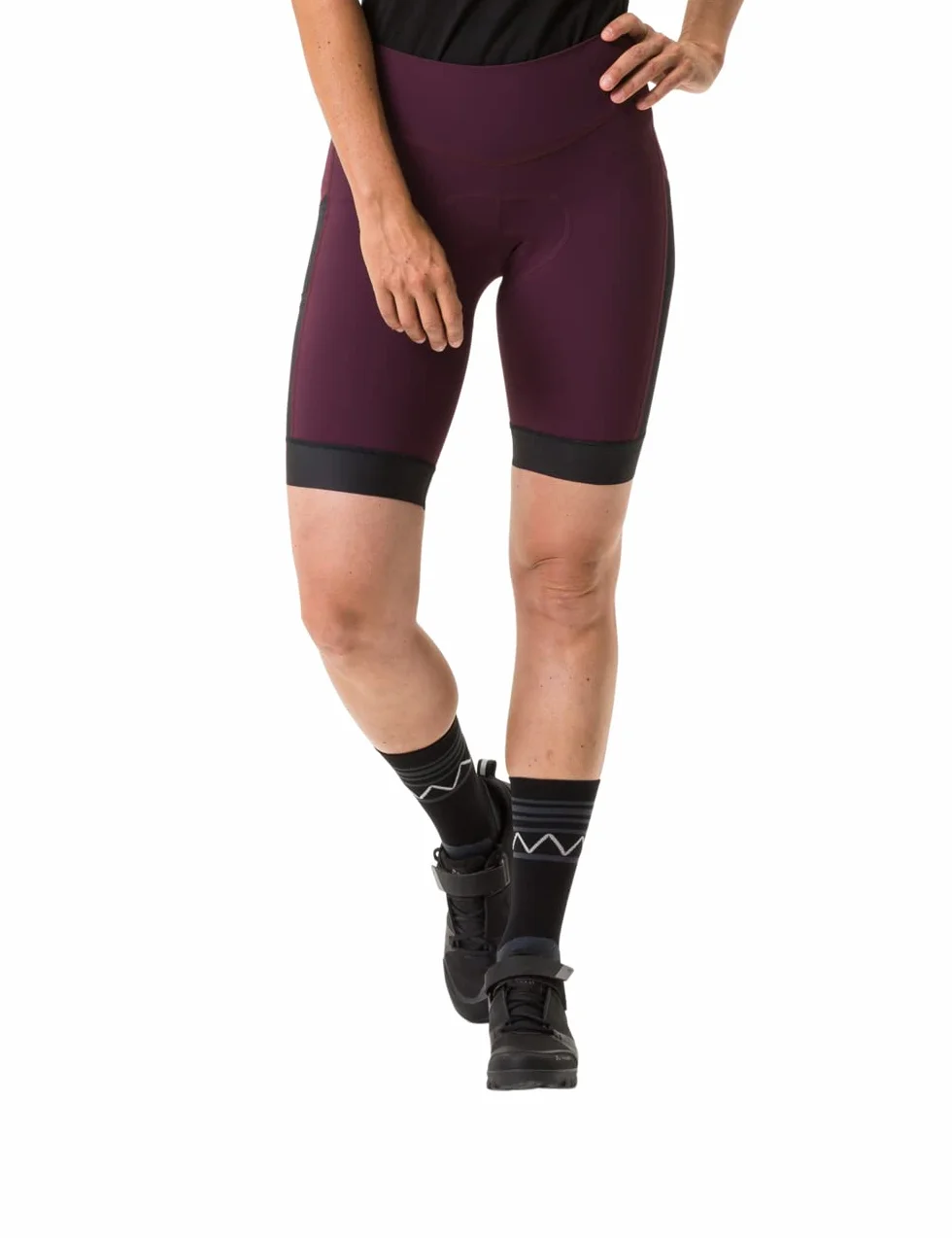 VAUDE Kuro Legginsy Damskie Spodnie