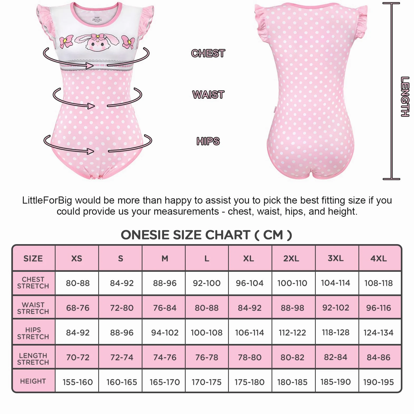 LittleForBig Jedwabisty kombinezon bez rękawów z falbanką Onesie Piżama Body - Usagi Vintage Onesie