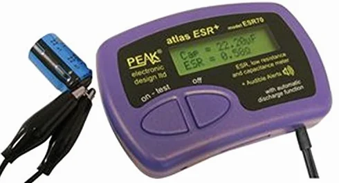 Peak ESR i miernik pojemności | TEST, 1 X ILOŚĆ - ESR70