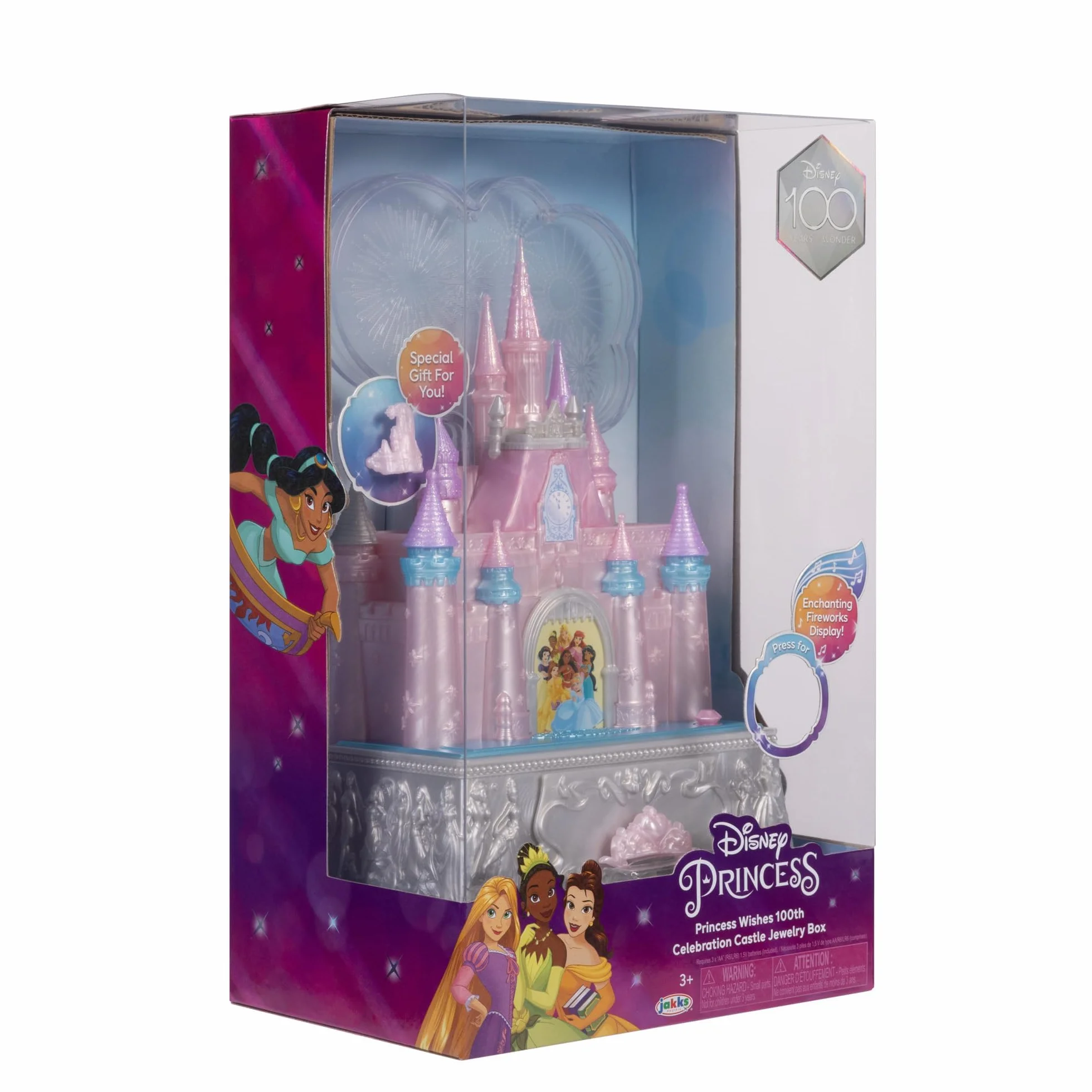 Disney Princess Skrzynka Życzeń z Biżuterią na 100-lecie