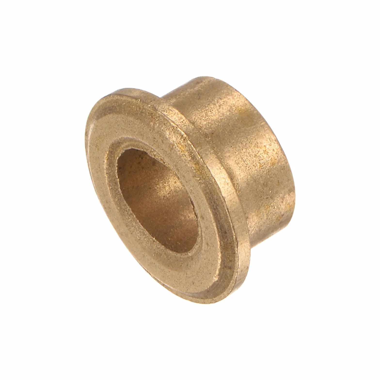 QUARKZMAN 6 sztuk Kołnierz Łożyska Tuleja 8mm Średnica 12mm OD 8mm Długość 2mm Kołnierz Grubość Brąz Tuleje Samo-Smarujące Tuleje Tuleje do Przemysłowych Sprzęt