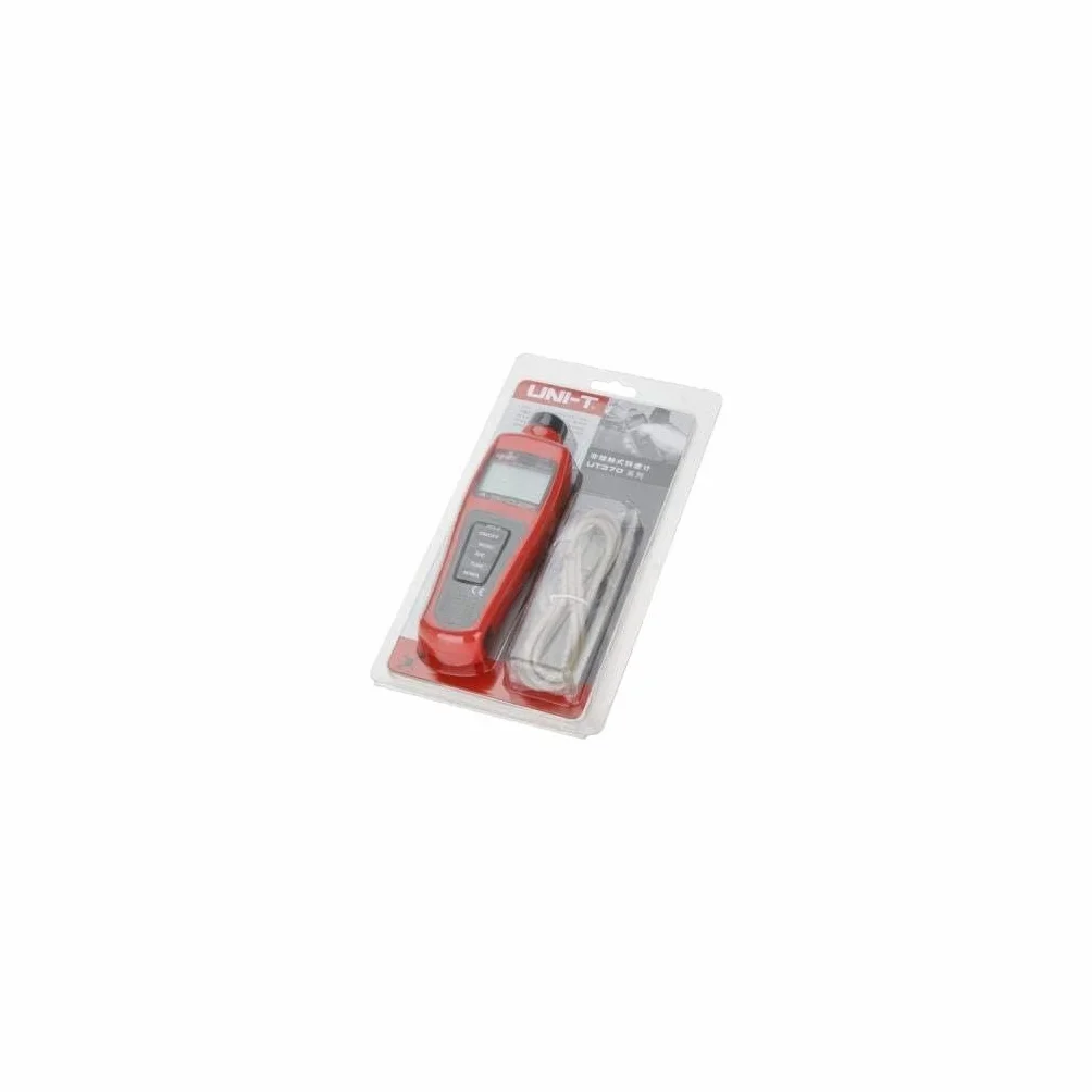 UNI-T Tachometry cyfrowe serii UT370 bezdotykowe docelowe obroty pomiarowe odległość 5-20 cm interfejs USB zatrzymywanie danych automatyczne wyłączanie zasilania (UT372)