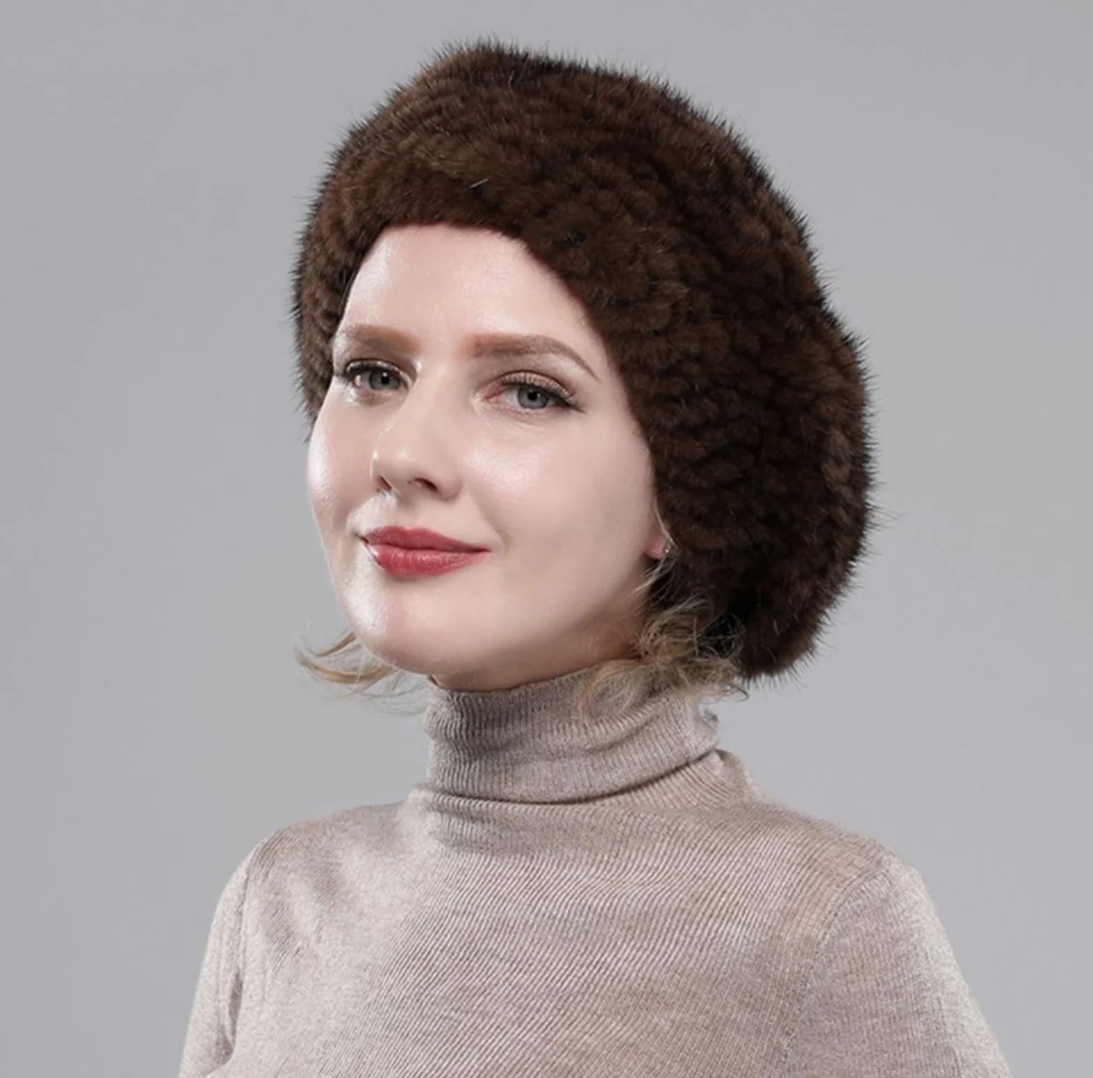 Ciepła Czapka Zimowa, Damskie Berety Eleganckie Czapki Z Daszkiem Czapki Z Dzianiny Ciepła Czapka Typu Beanie W Stylu Vintage Wiatroszczelna Czapka Zimowa