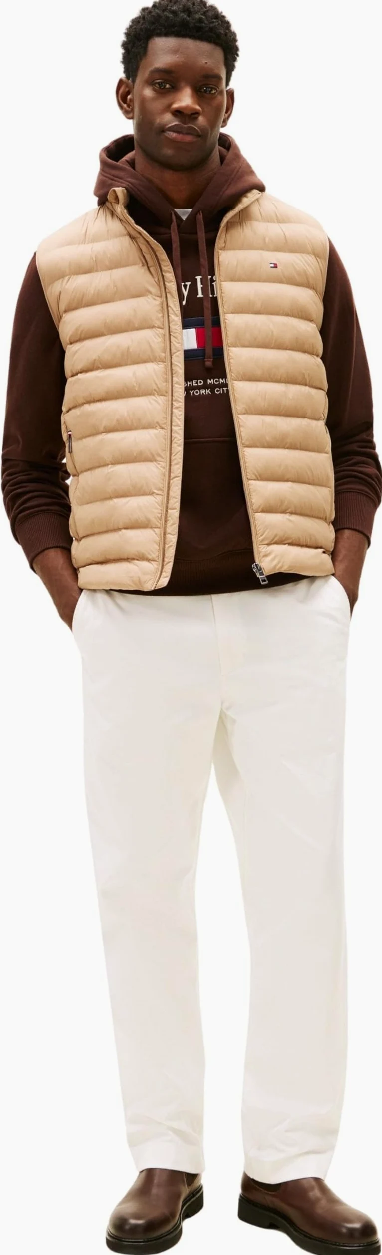 Tommy Hilfiger Kamizelka Mężczyźni Packable Recycled Vest Mw0mw37677