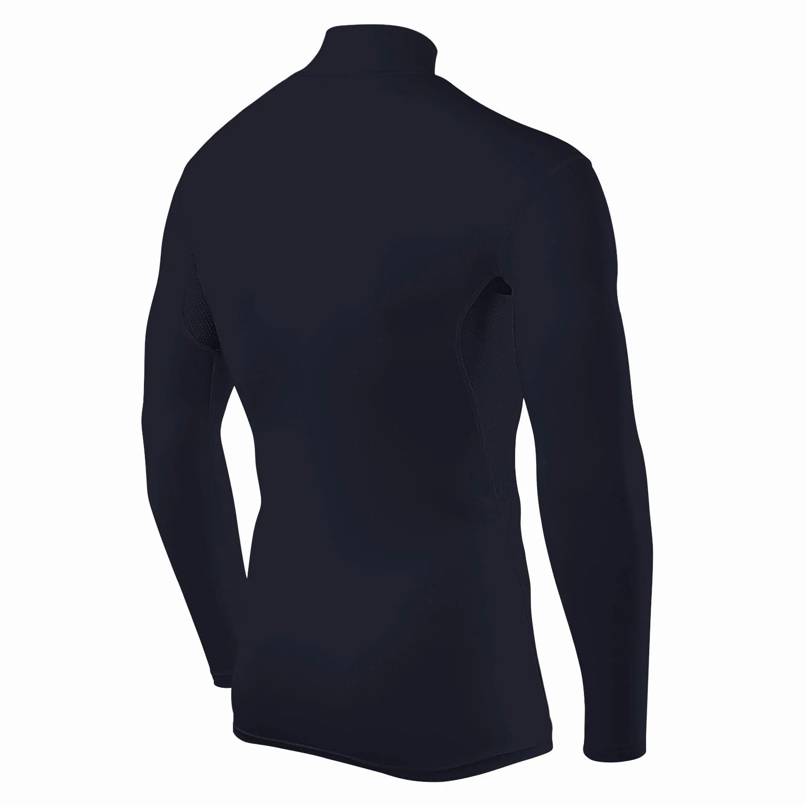 TCA Chlopcy HyperFusion Koszulka podkoszulka z dlugim rekawem do warstwowej kompresji - Mock Neck