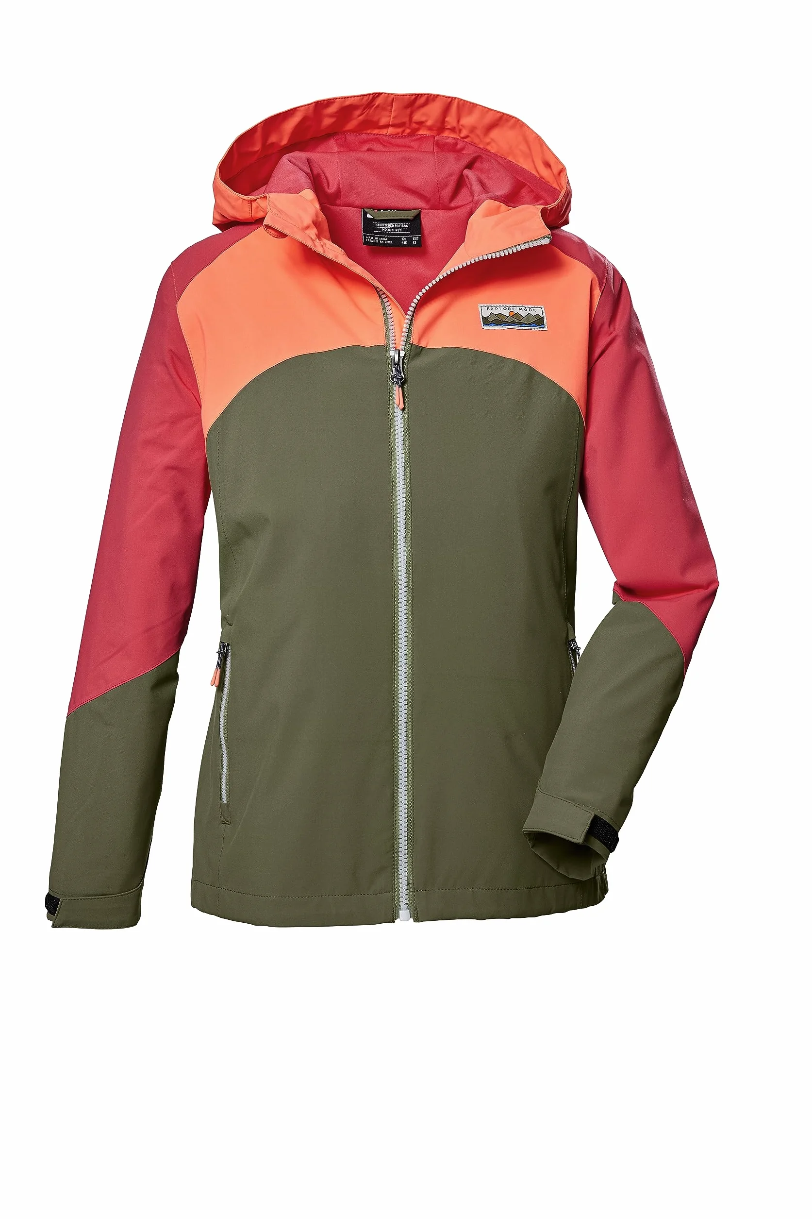 Killtec Funkcjonalna kurtka/kurtka outdoorowa z kapturem Girl´s Kos 335 Grls Jckt