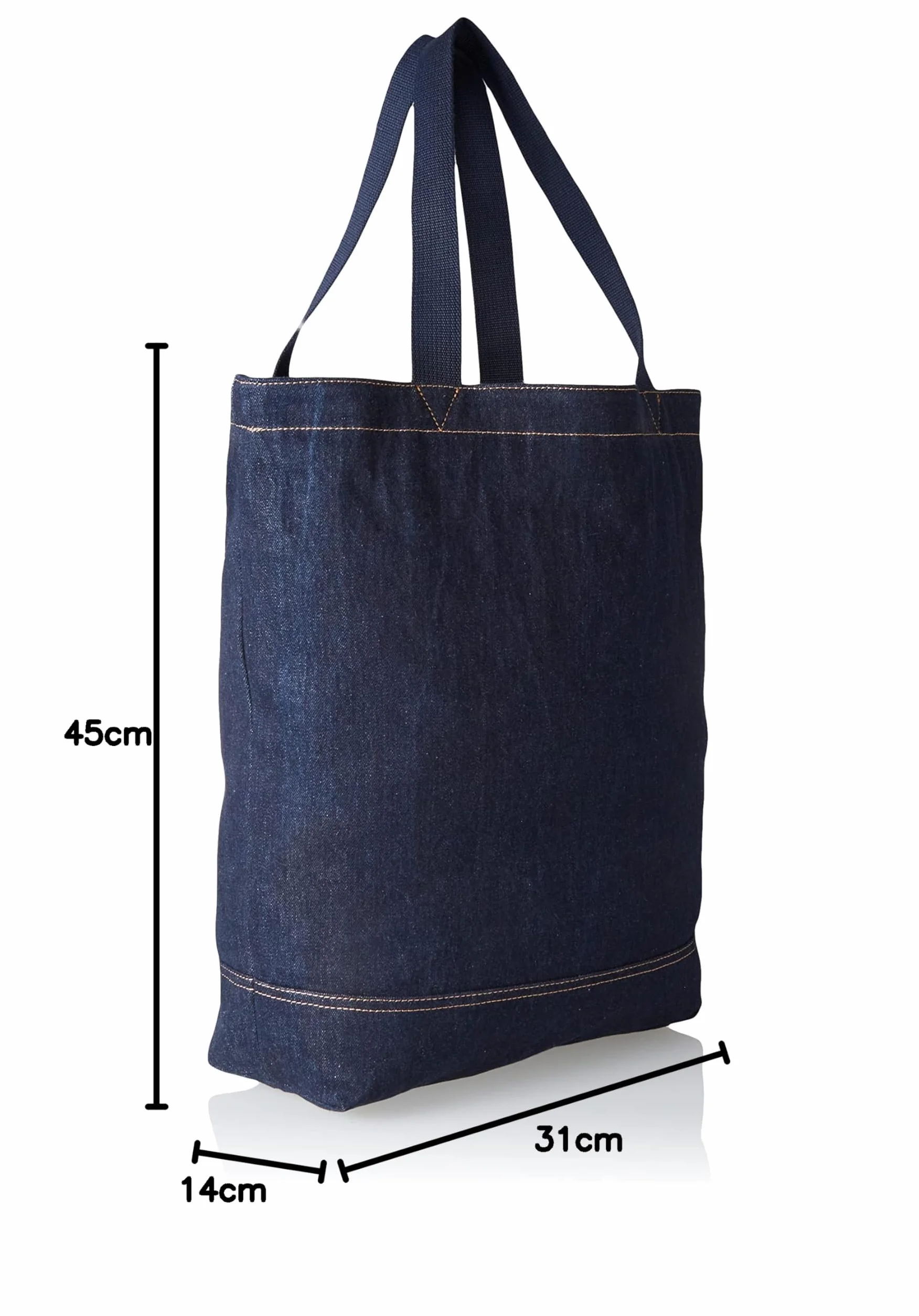 Levi's Torba z tylną kieszenią granatowa 31x14x45 cm