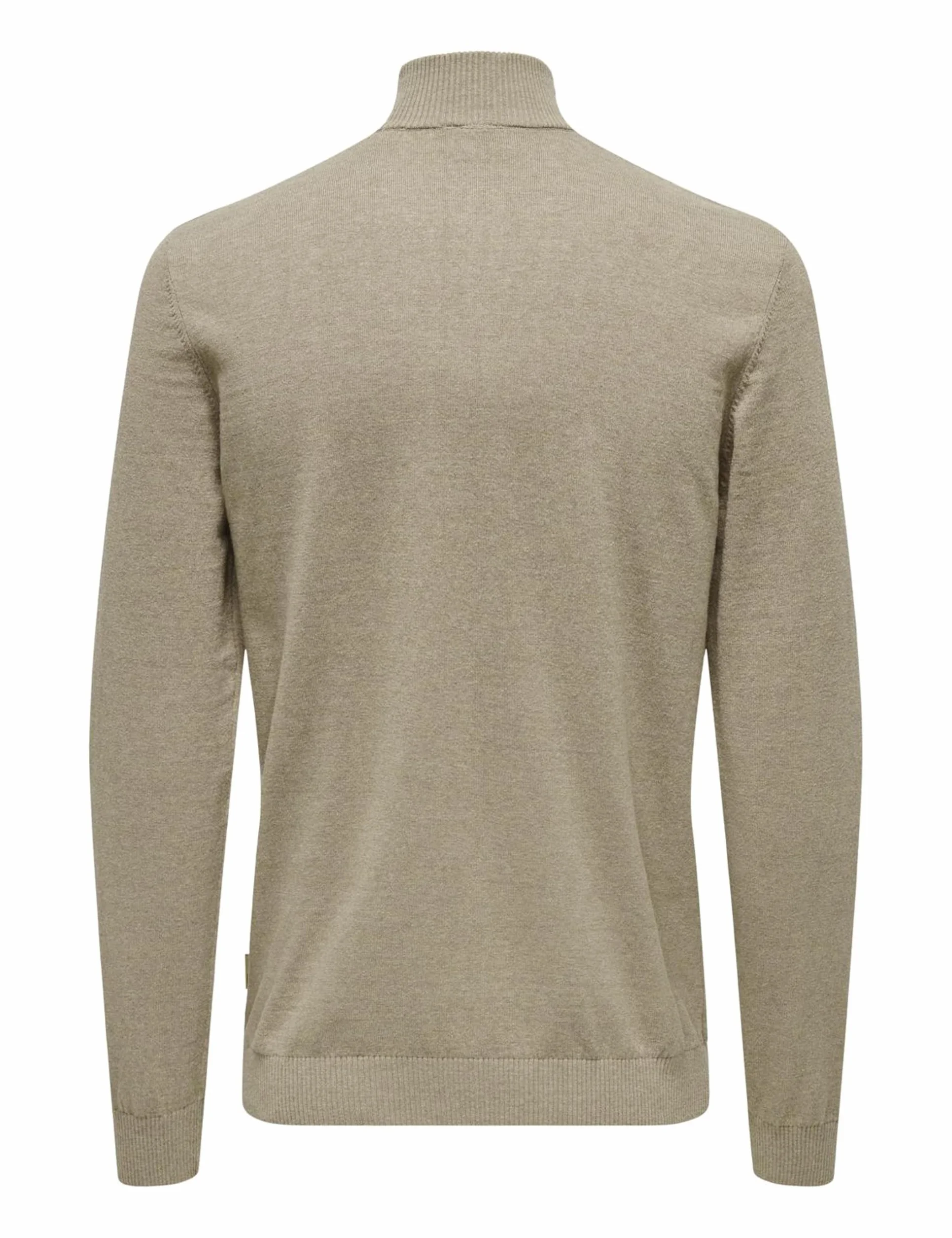 Only & Sons Sweter z dzianiny Mel Half Zip Mężczyźni