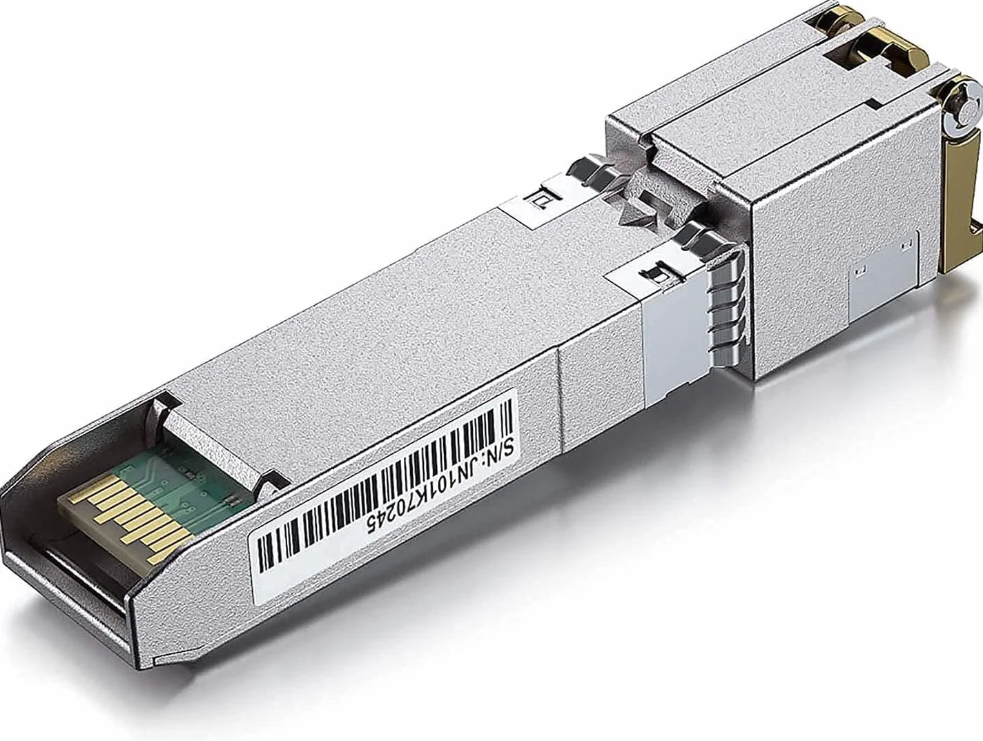 100Base-T/1000Base-T/2.5GBase-T/SFP SGMII RJ-45 Auto-Negotiation SFP Transceiver, Industrial Grade, Compatible with Ubiquiti UniFi, Fortinet, Netgear, TP-Link and Other Open Switches