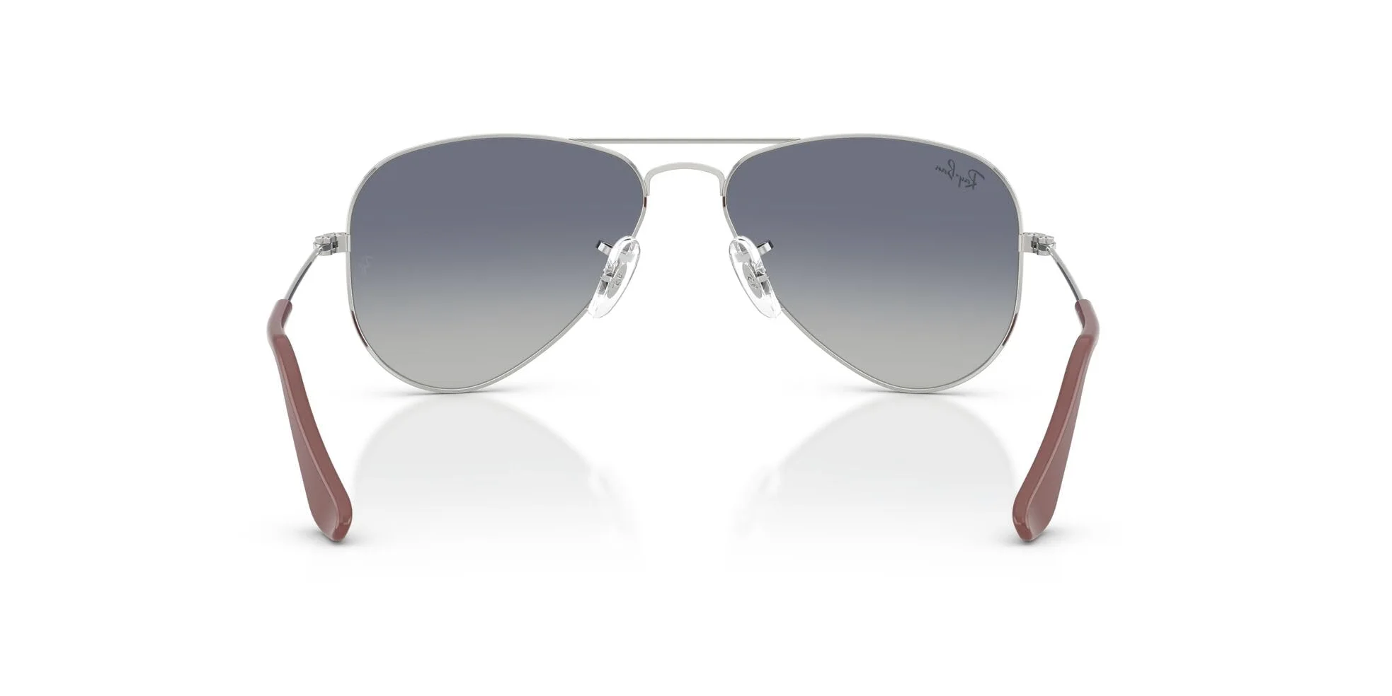 Ray-Ban Junior Rj9506s metalowe okulary przeciwsłoneczne lotnicze