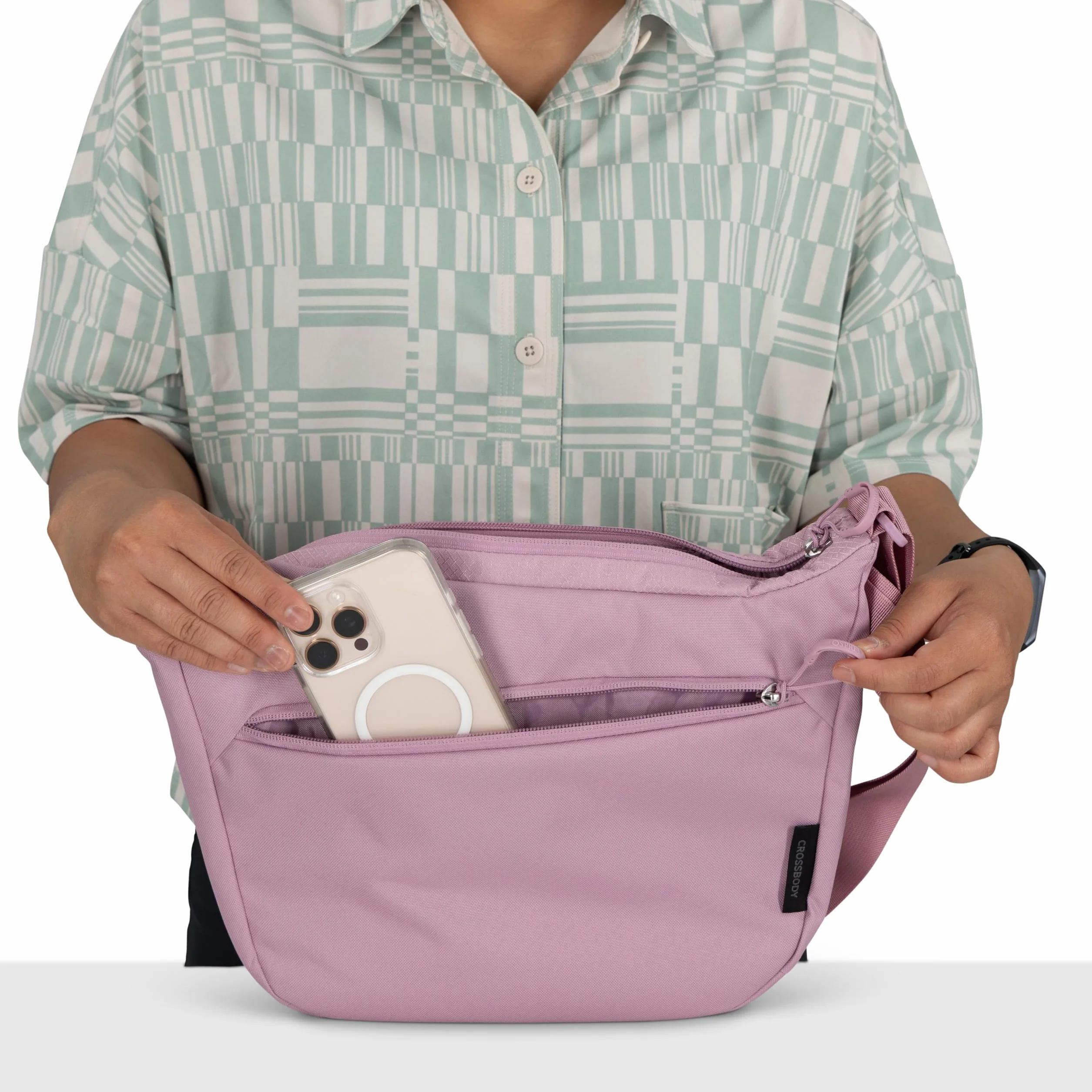 Osprey Daylite Torba crossbody Iris Pink OS