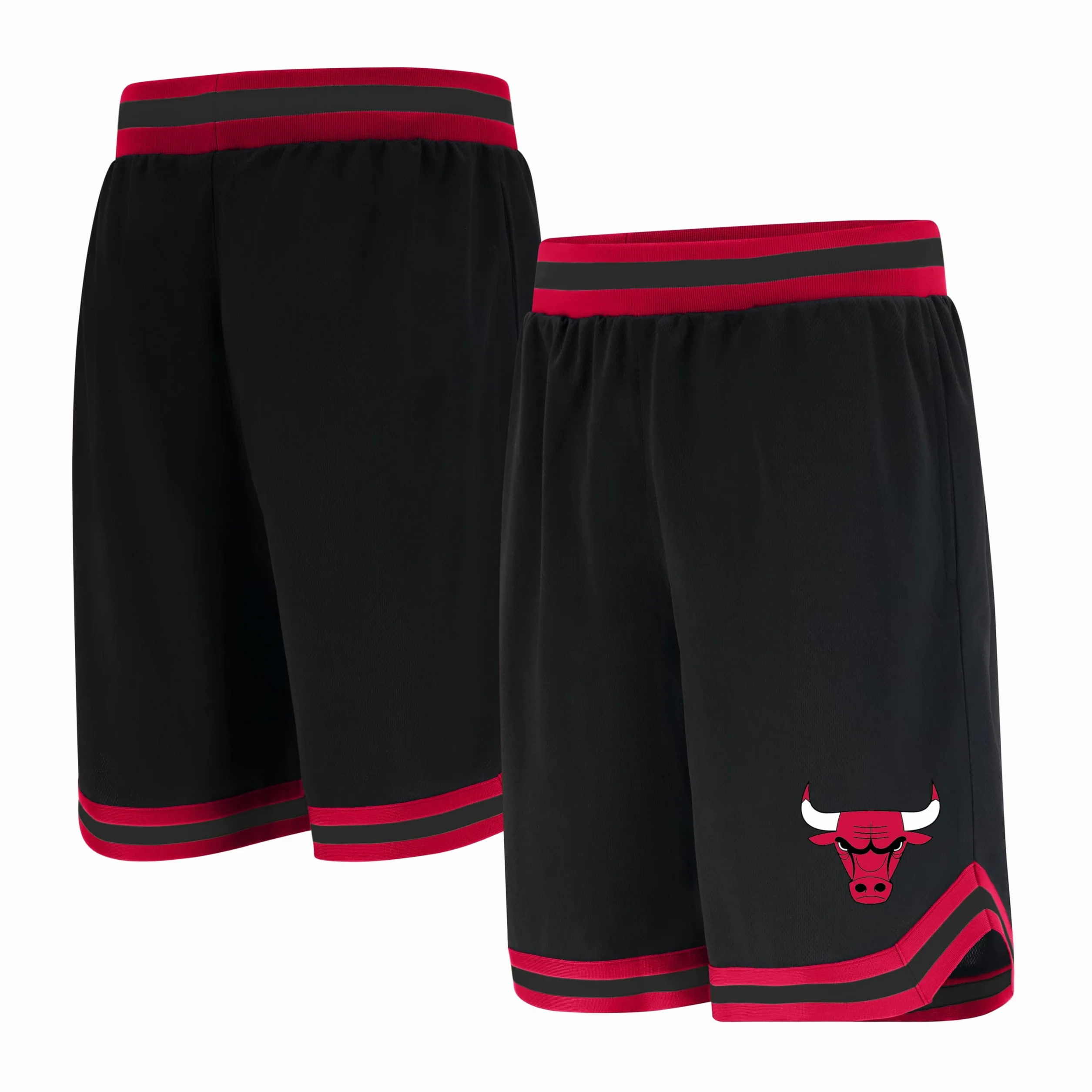 Ultra Game NBA Men's Active Knit Basketball Training Shorts Poly Mesh spodenki do koszykówki