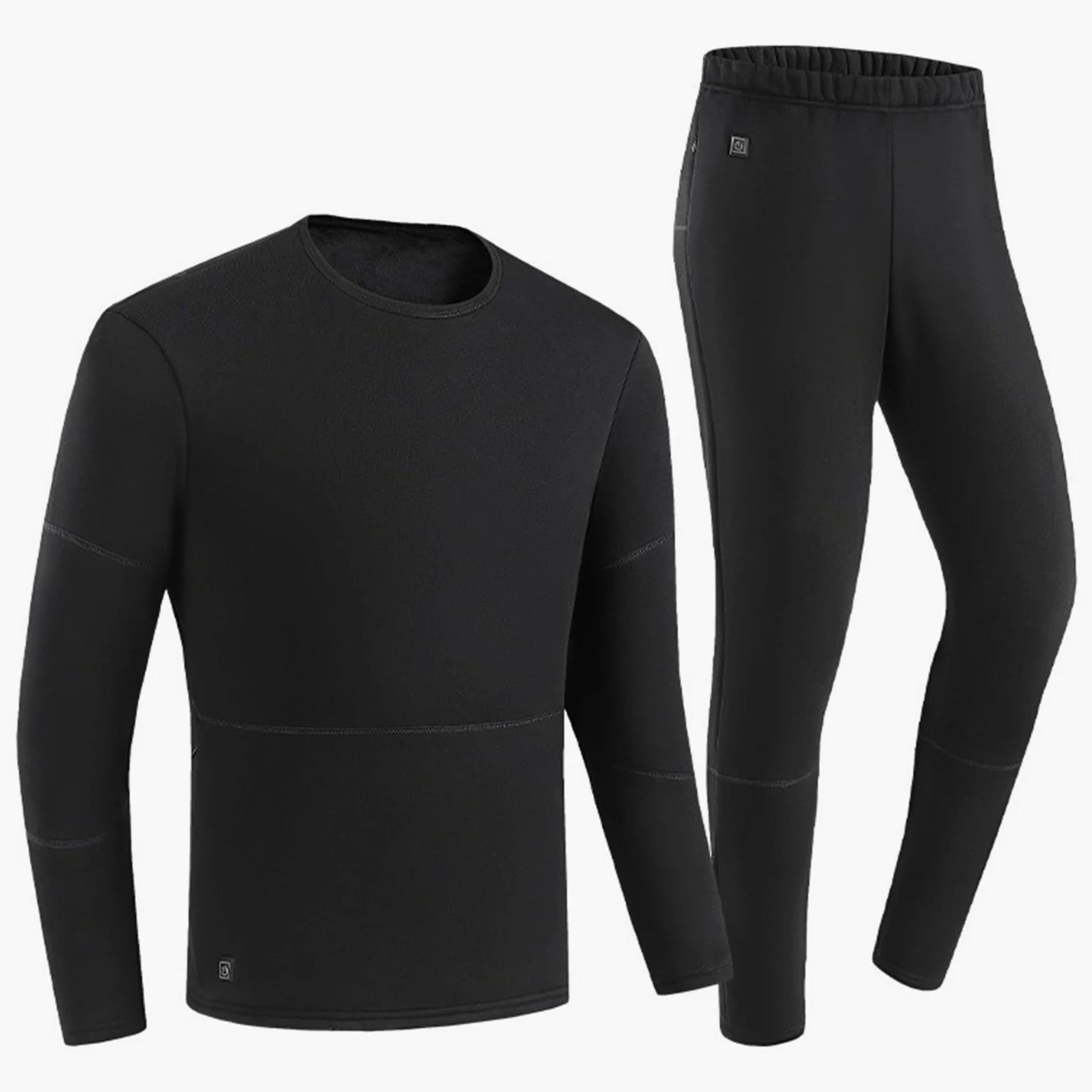 Générique Męski zestaw 2 sztuk, bawełna, dres treningowy, top i spodnie, odzież sportowa z okrągłym dekoltem, do fitnessu, na siłownię, miękki, oddychający, codzienny komfort, A85