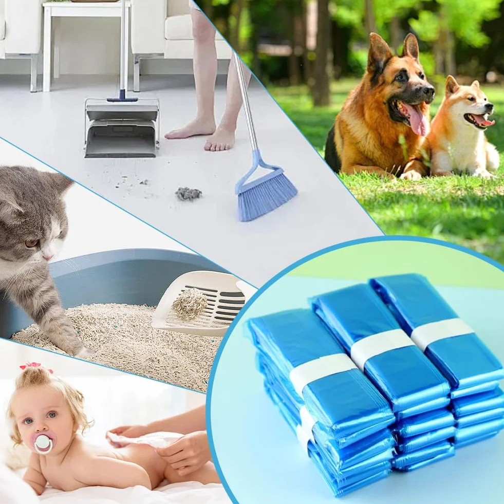 Wiadro na pieluchy 4,5 m, kasety uzupełniające, 6 sztuk, wkłady uzupełniające, opakowanie uzupełniające, folia uzupełniająca, pojemnik na pieluchy, kompatybilny z Angelcare/Tommee Tippee (6)