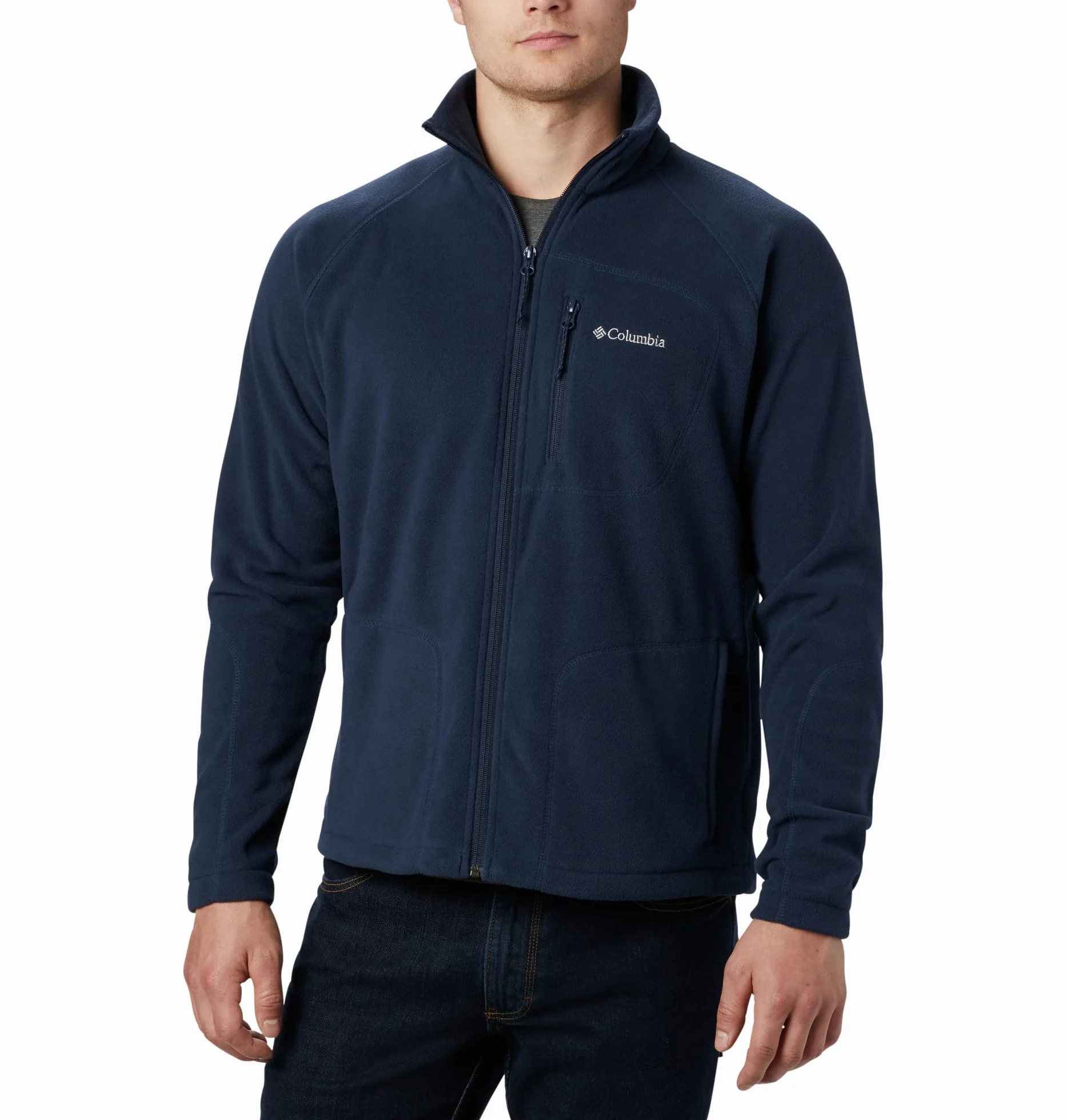Columbia Fast Trek 2 Full Zip Fleece, Kurtka polarowa Mężczyźni, Collegiate Navy, M