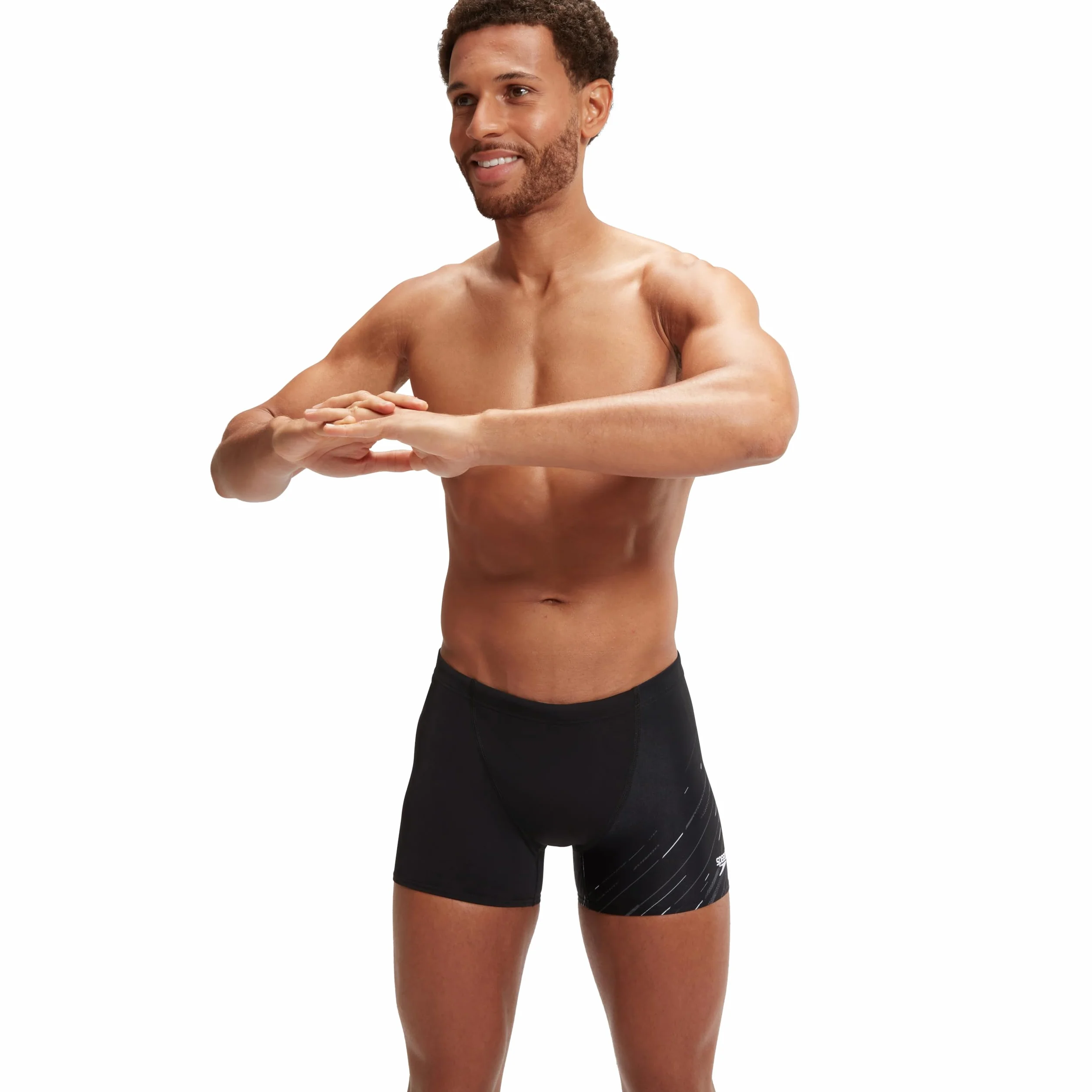 Speedo Hyperboom V-Cut Aquashort dla chłopców | szybkoschnący | trening | fitness | strój kąpielowy odporny na chlor (1 szt.)