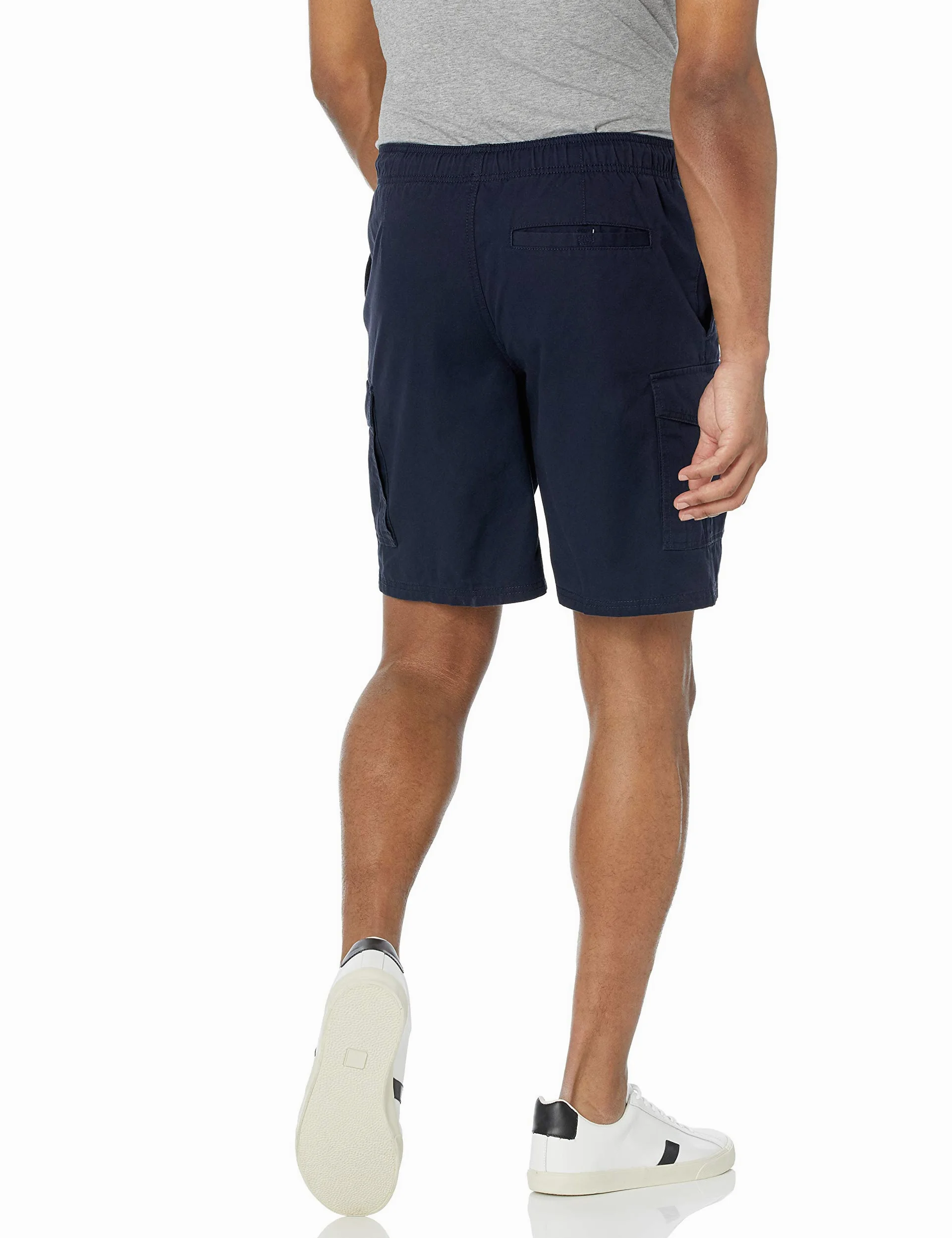 Amazon Essentials Mężczyźni Spodenki cargo 23 cm z elastyczną talią