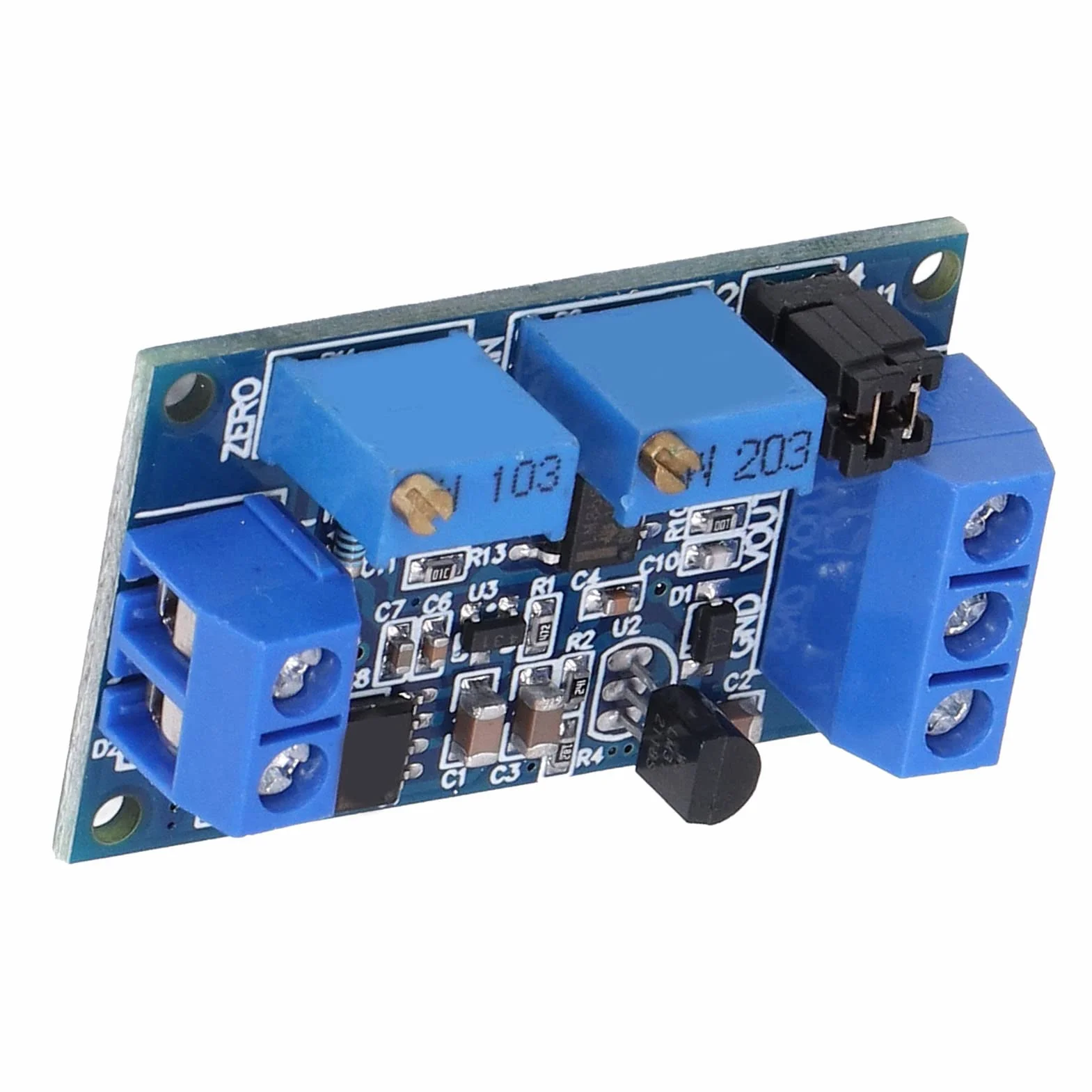 Moduł Konwertera Prądu na Napięcie, 0 do 3,3 V, 0 do 5 V, 0 do 10 V, 4 do 20 MA, 0 do 20 MA Przetwornik Napięcia Moduł Kondycjonowania Sygnału